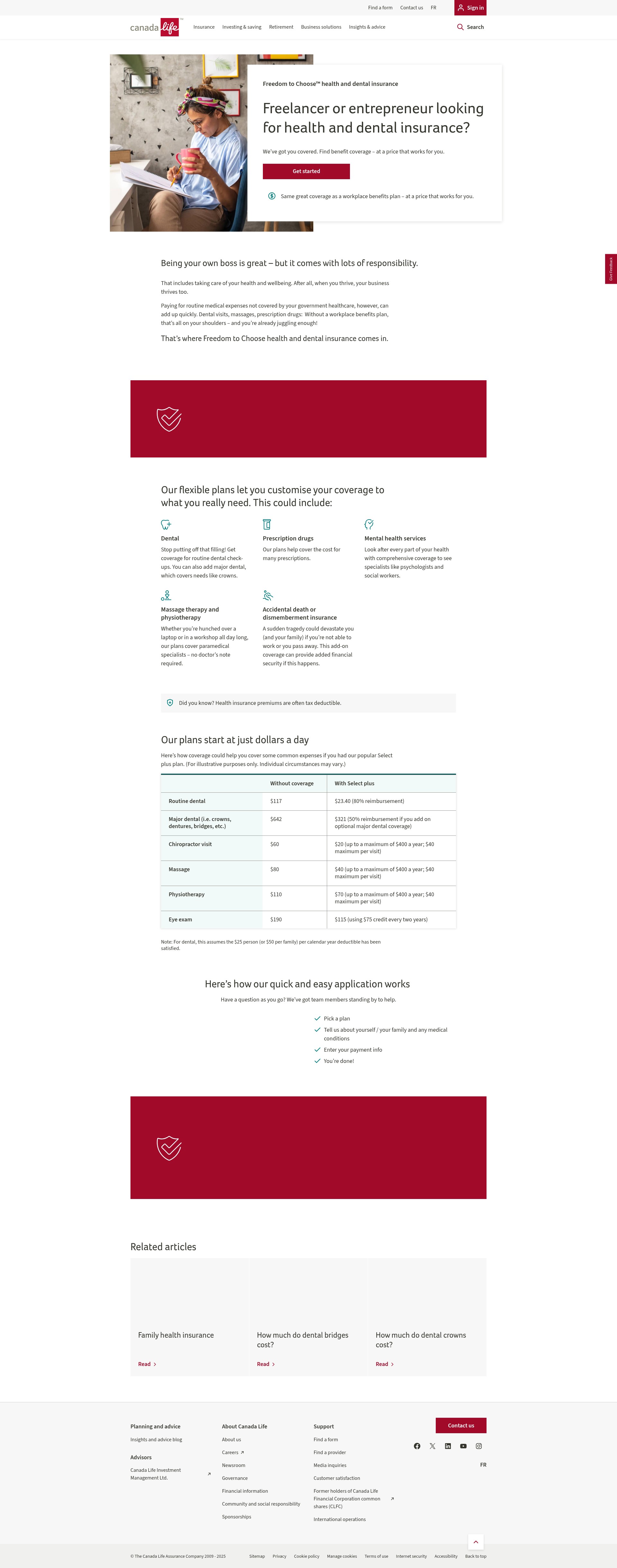 Landing Page