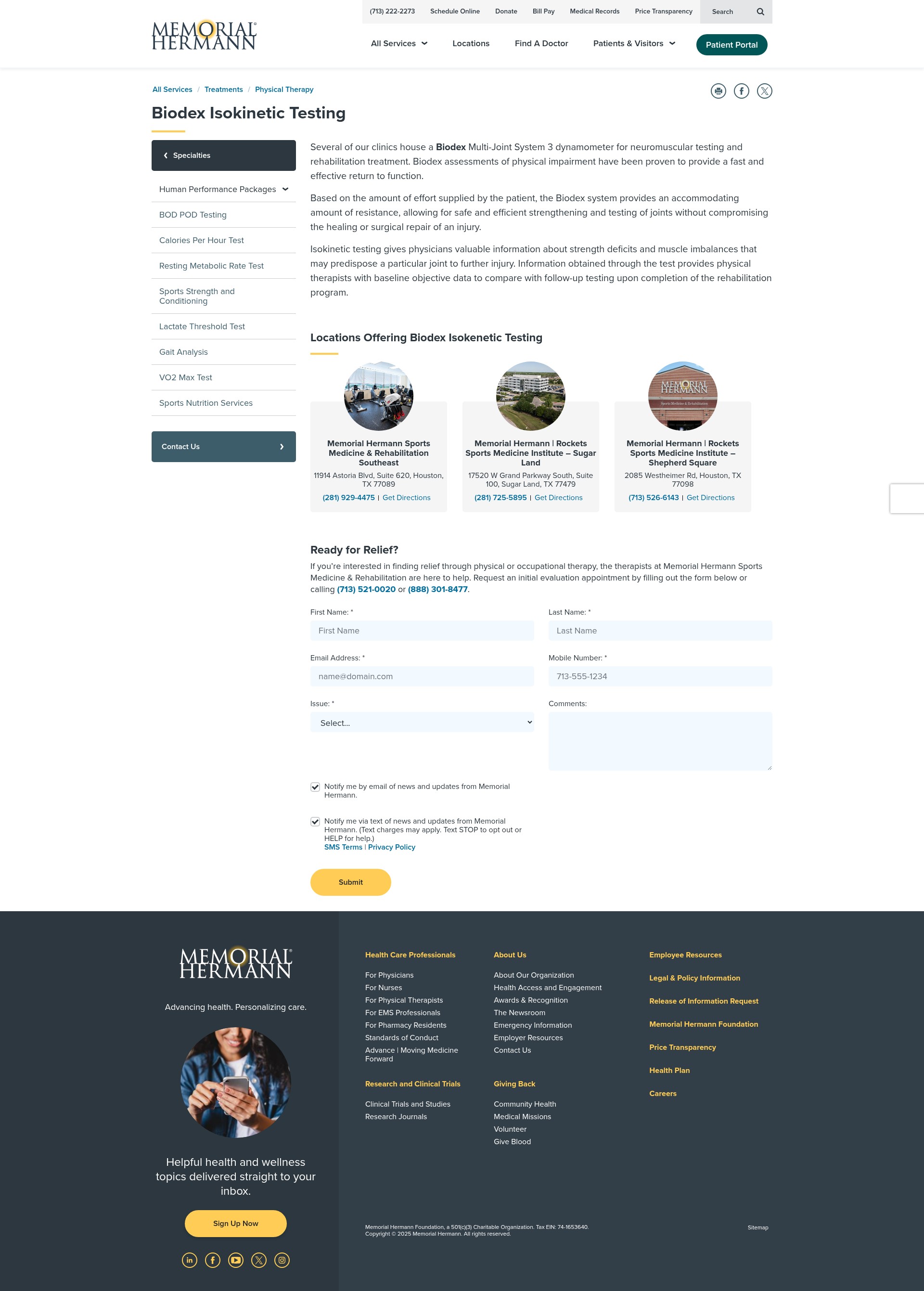 Landing Page