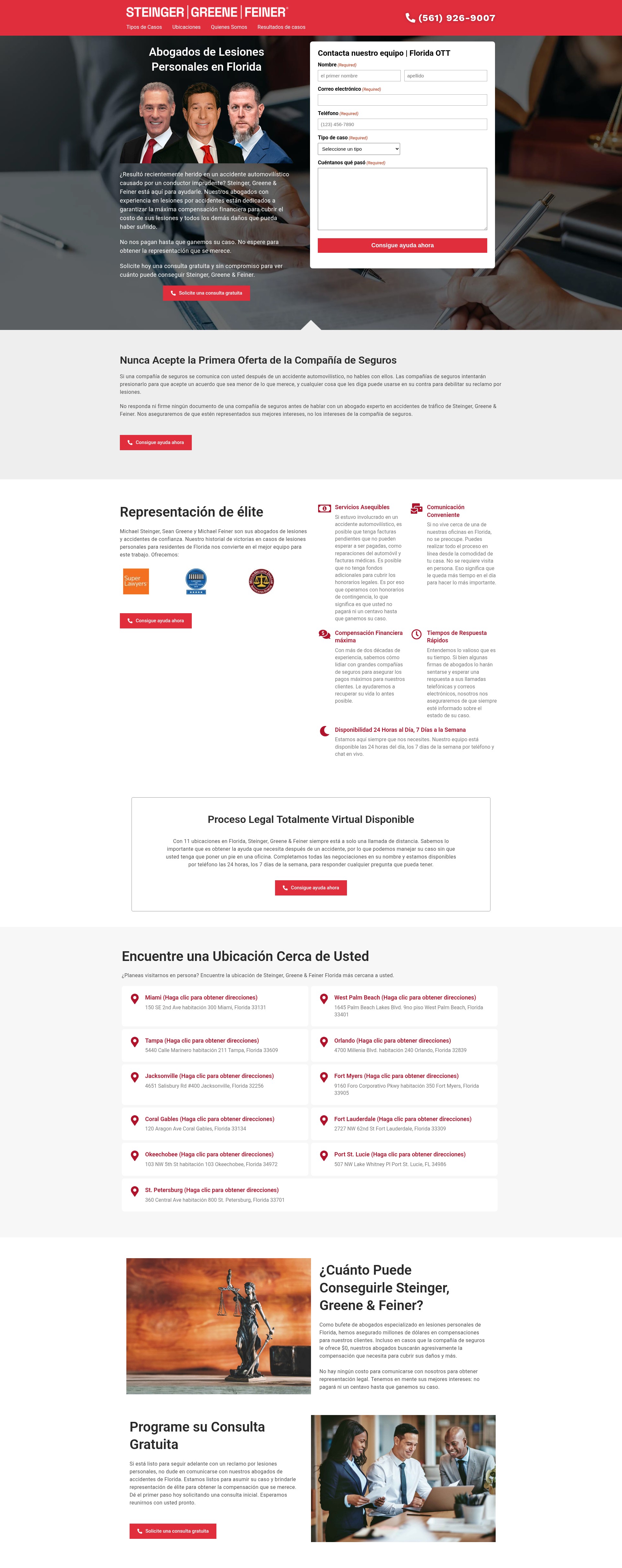 Landing Page