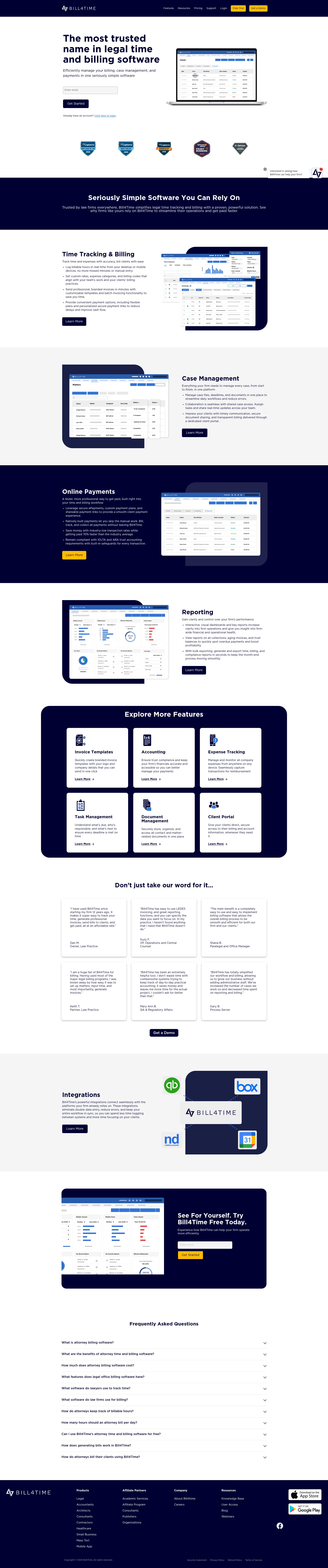 Landing Page