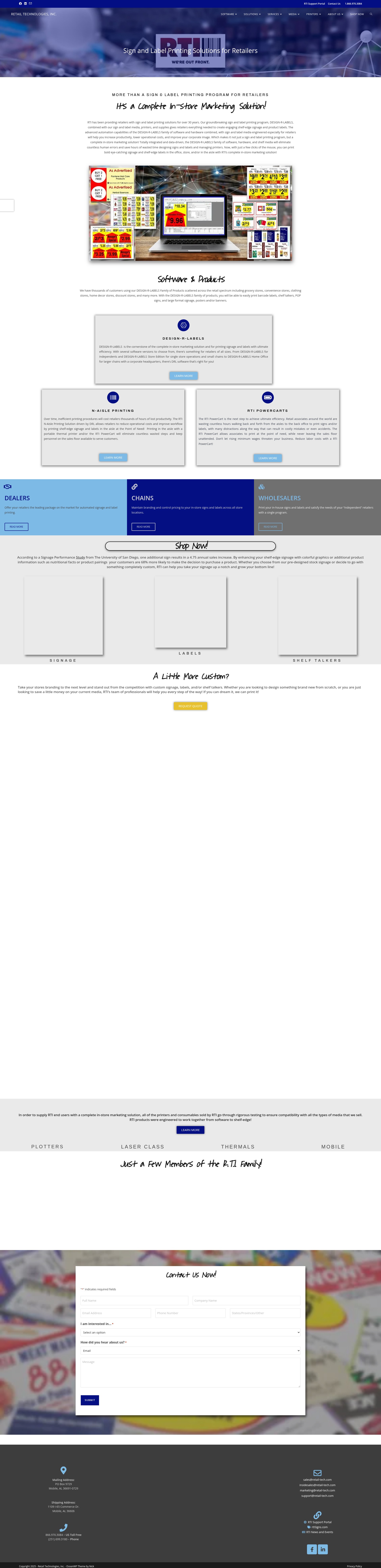 Landing Page