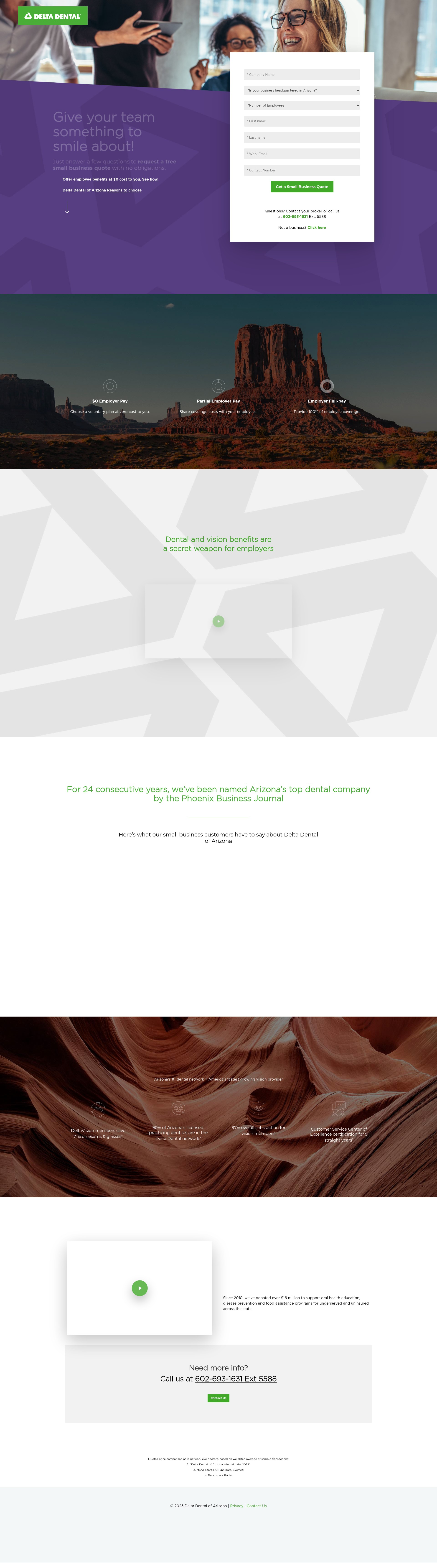 Landing Page
