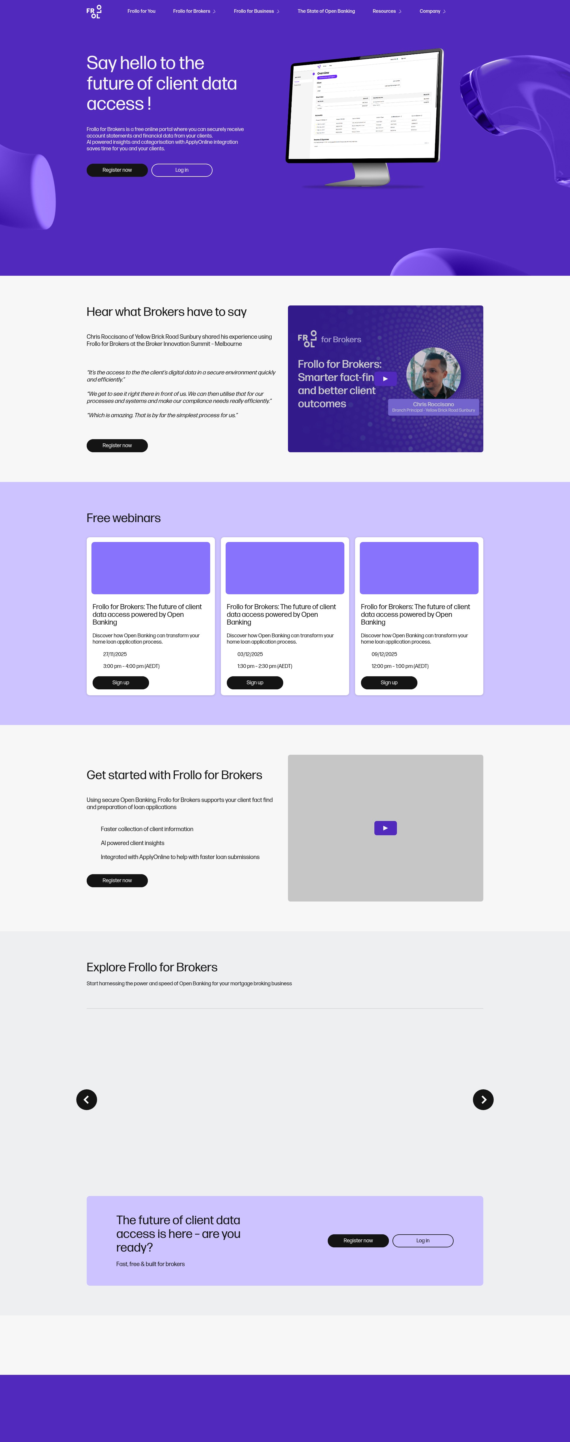 Landing Page