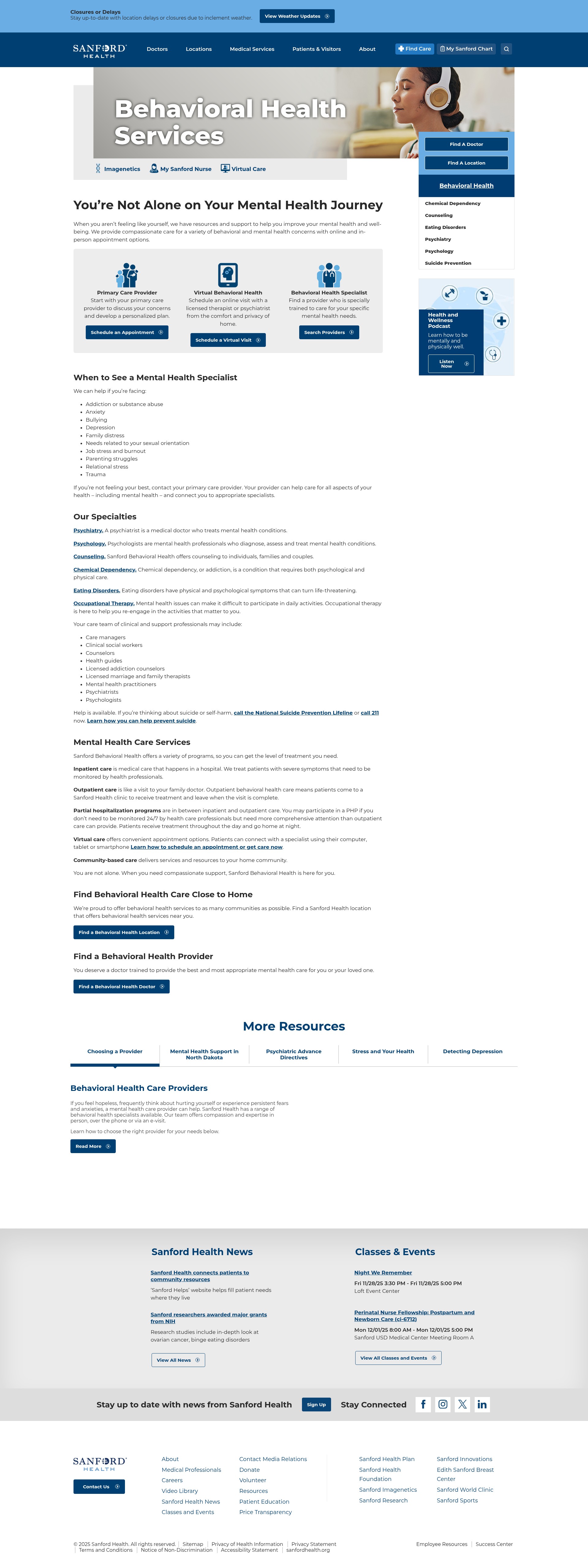Landing Page