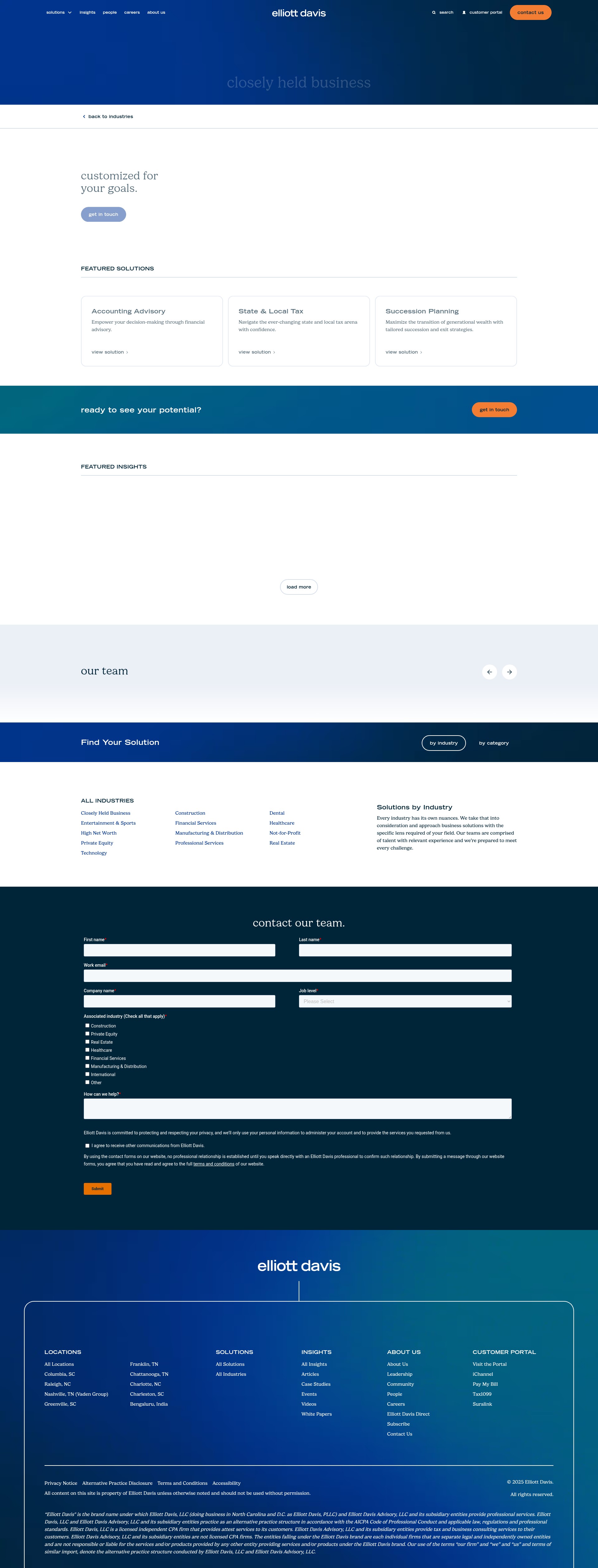 Landing Page