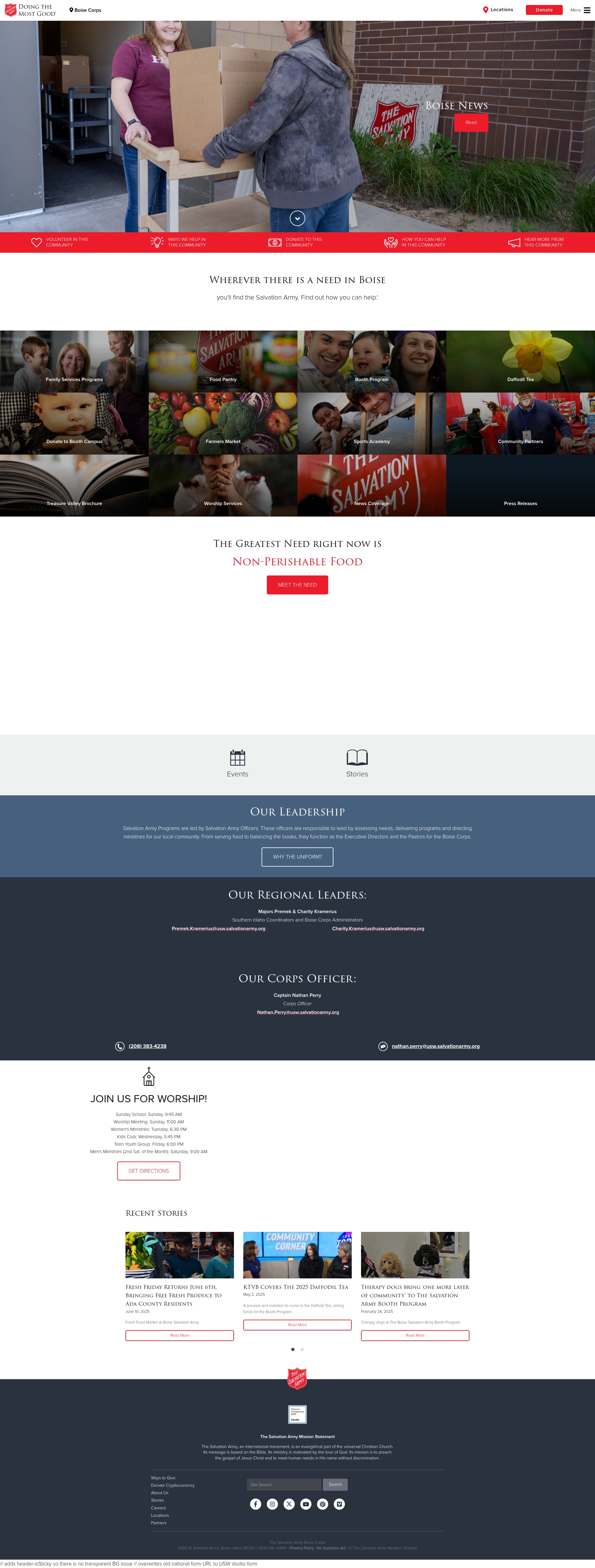 Landing Page