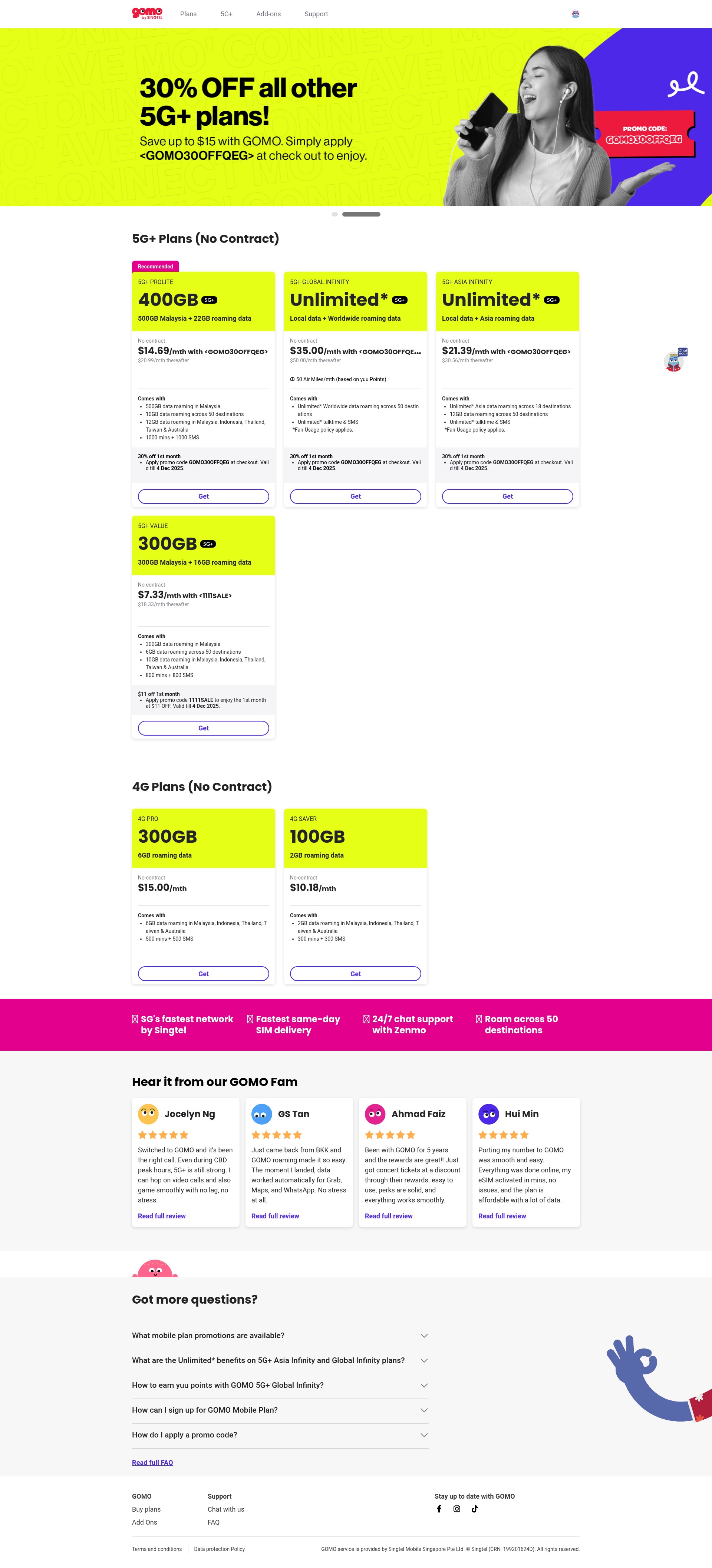 Landing Page