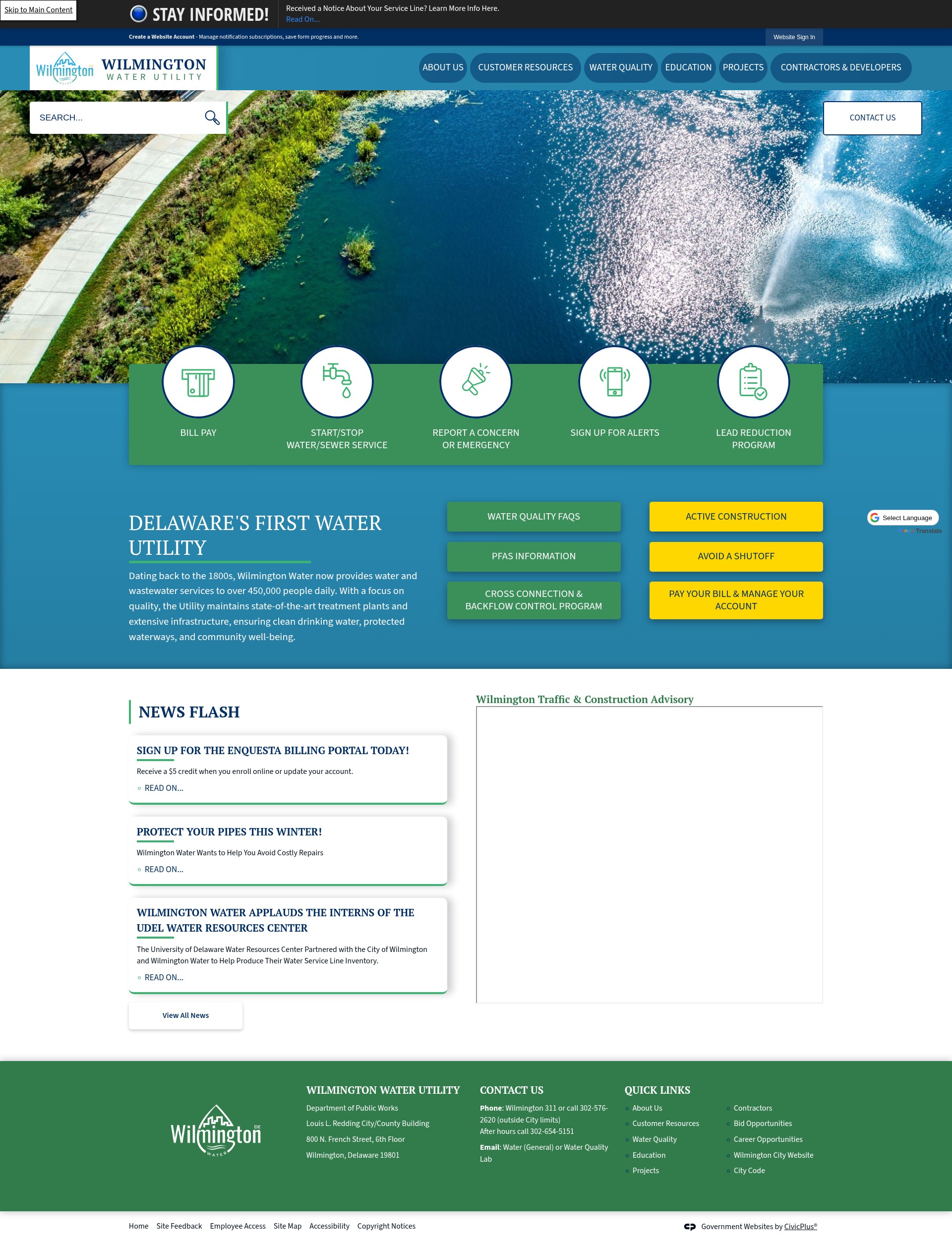 Landing Page