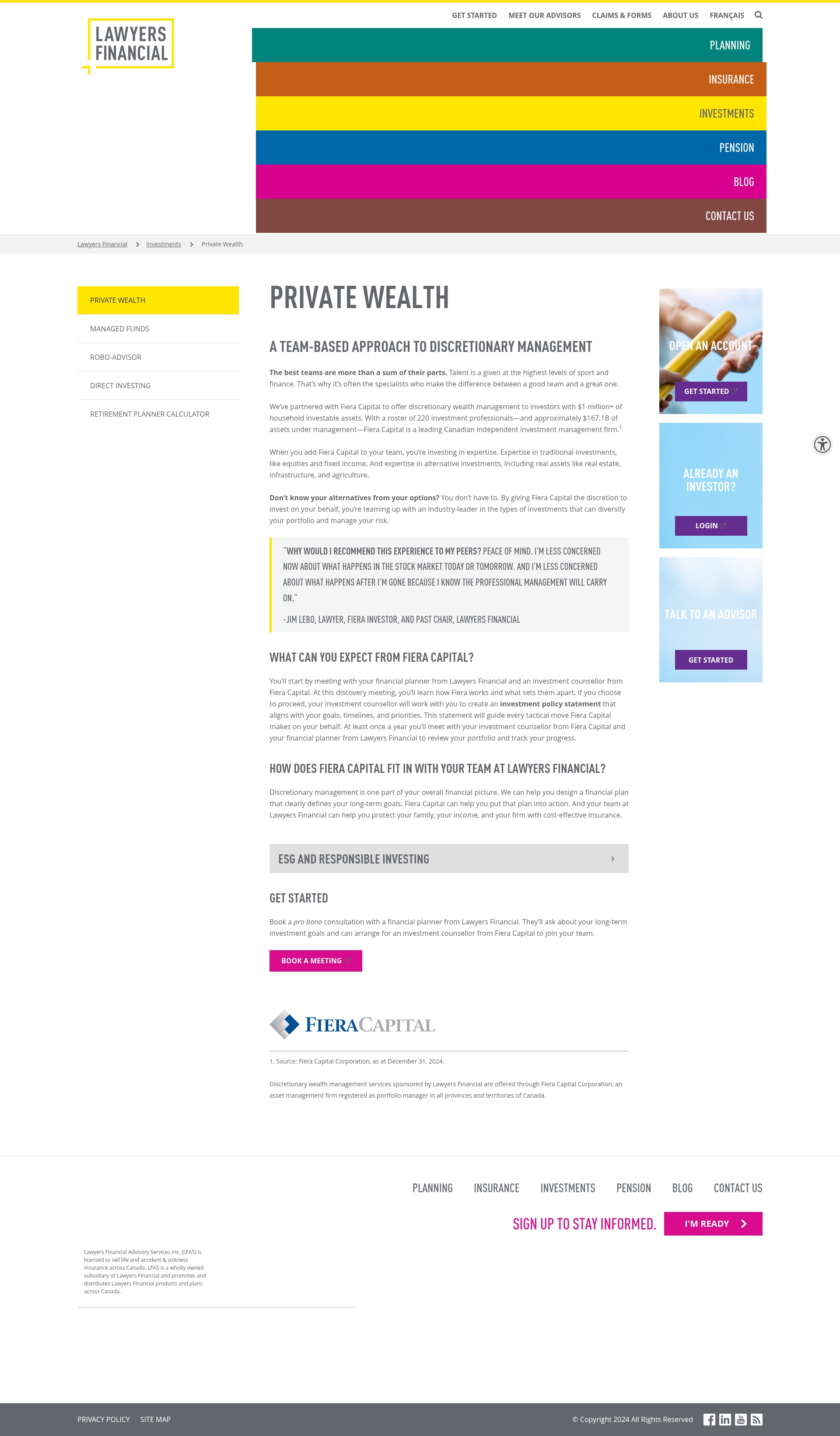 Landing Page