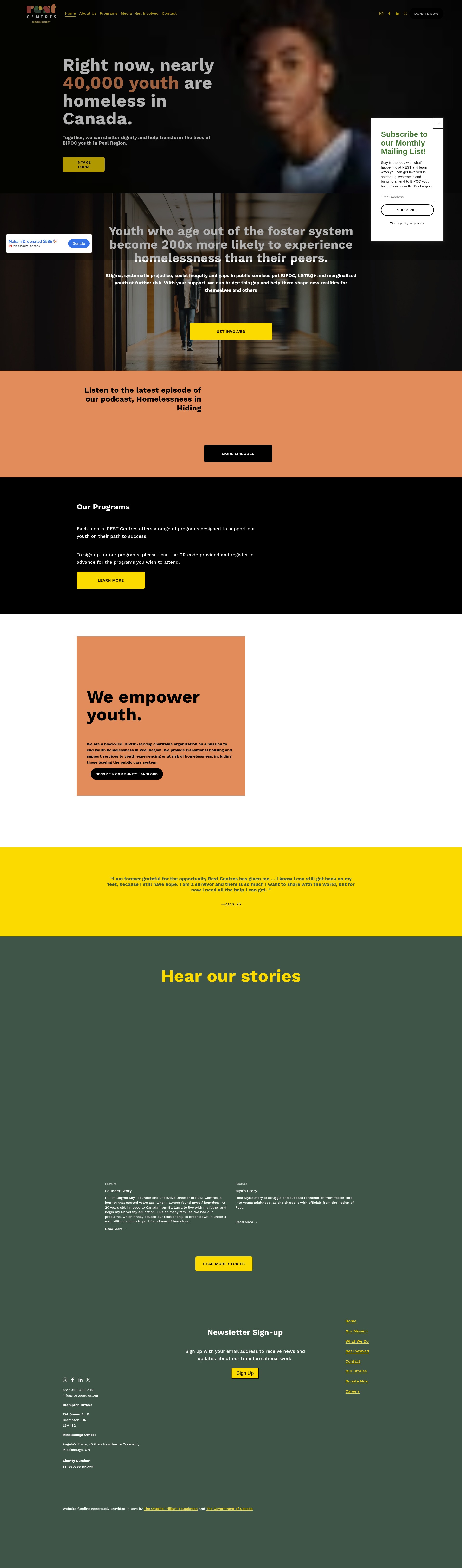 Landing Page