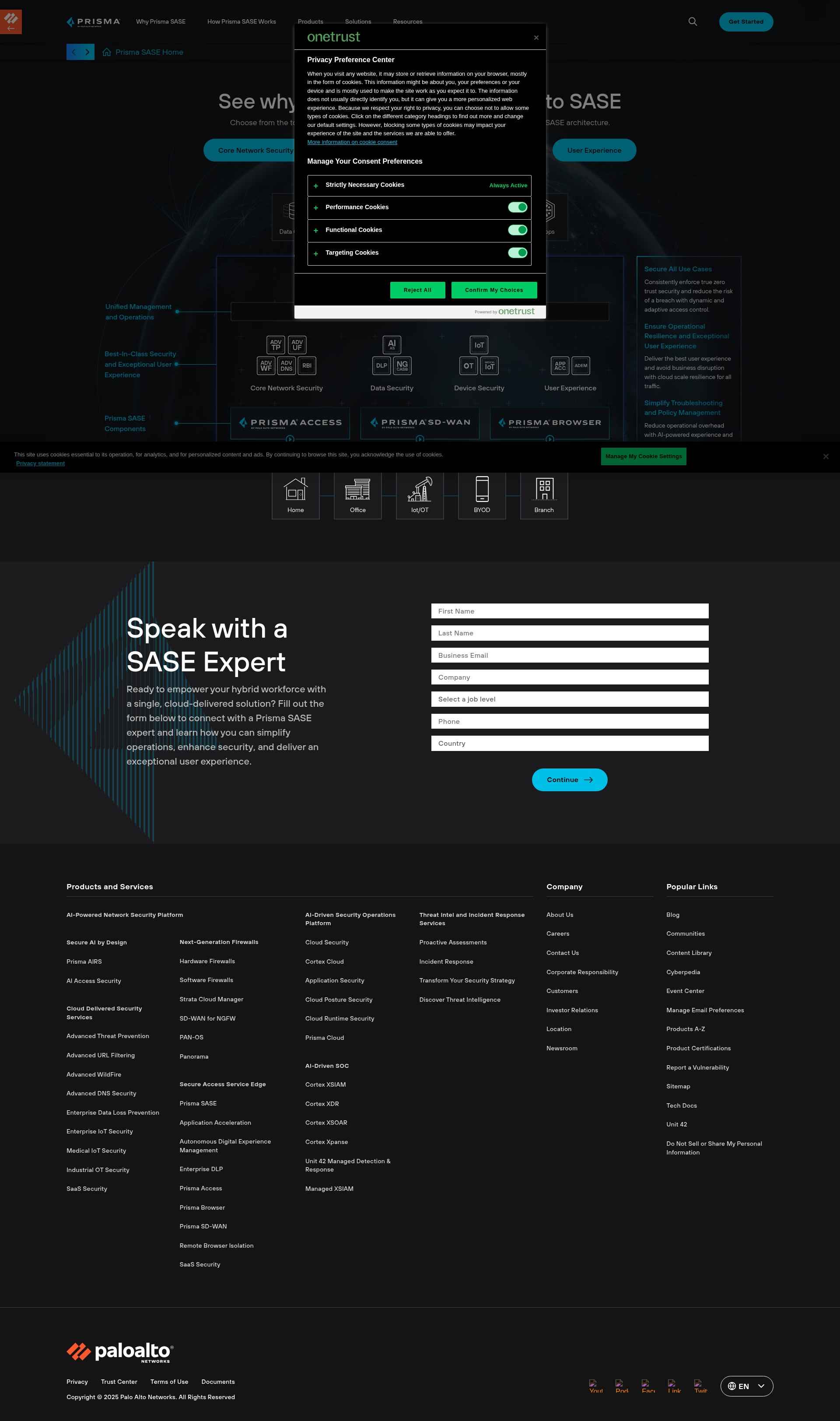 Landing Page