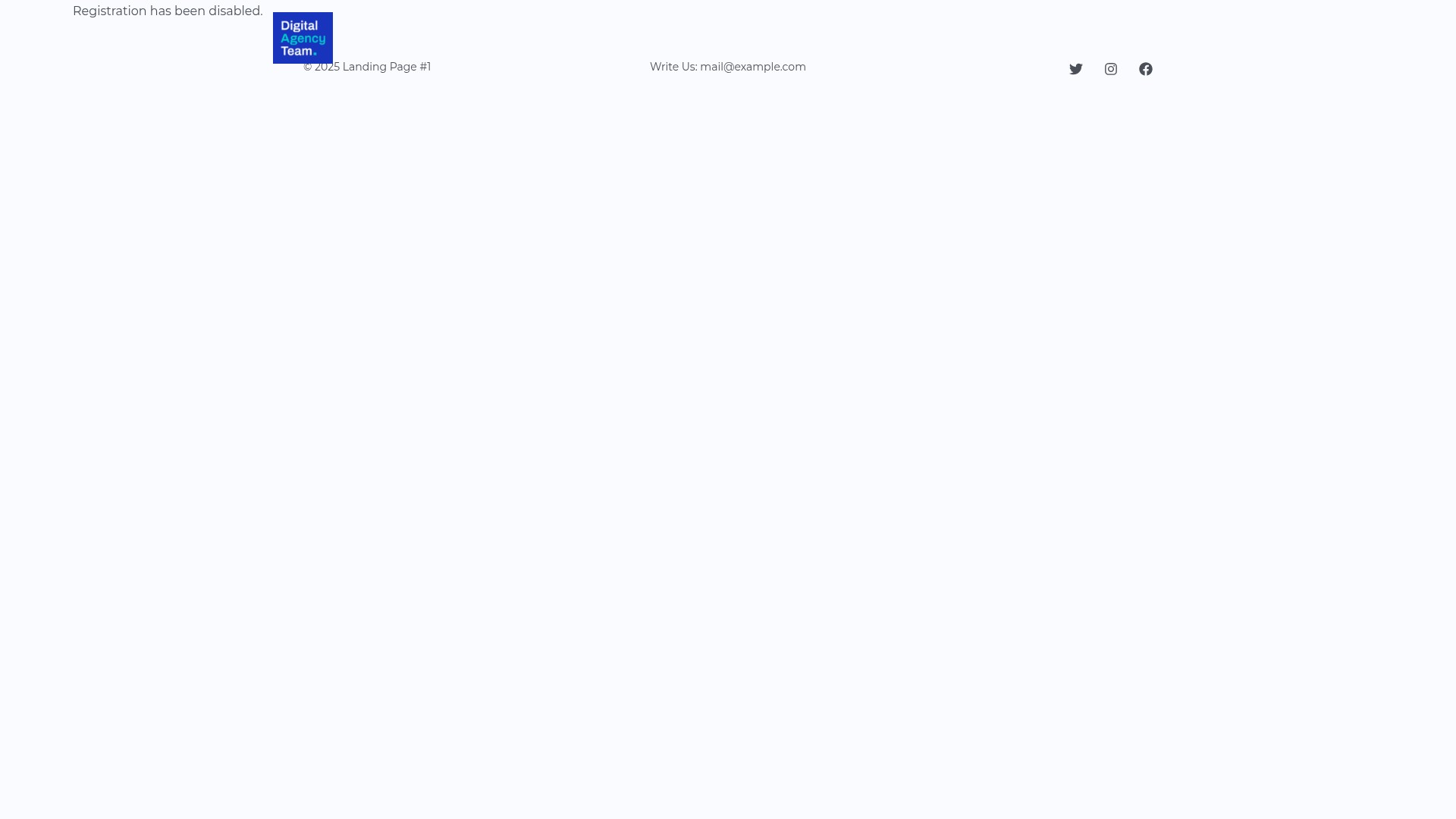 Landing Page