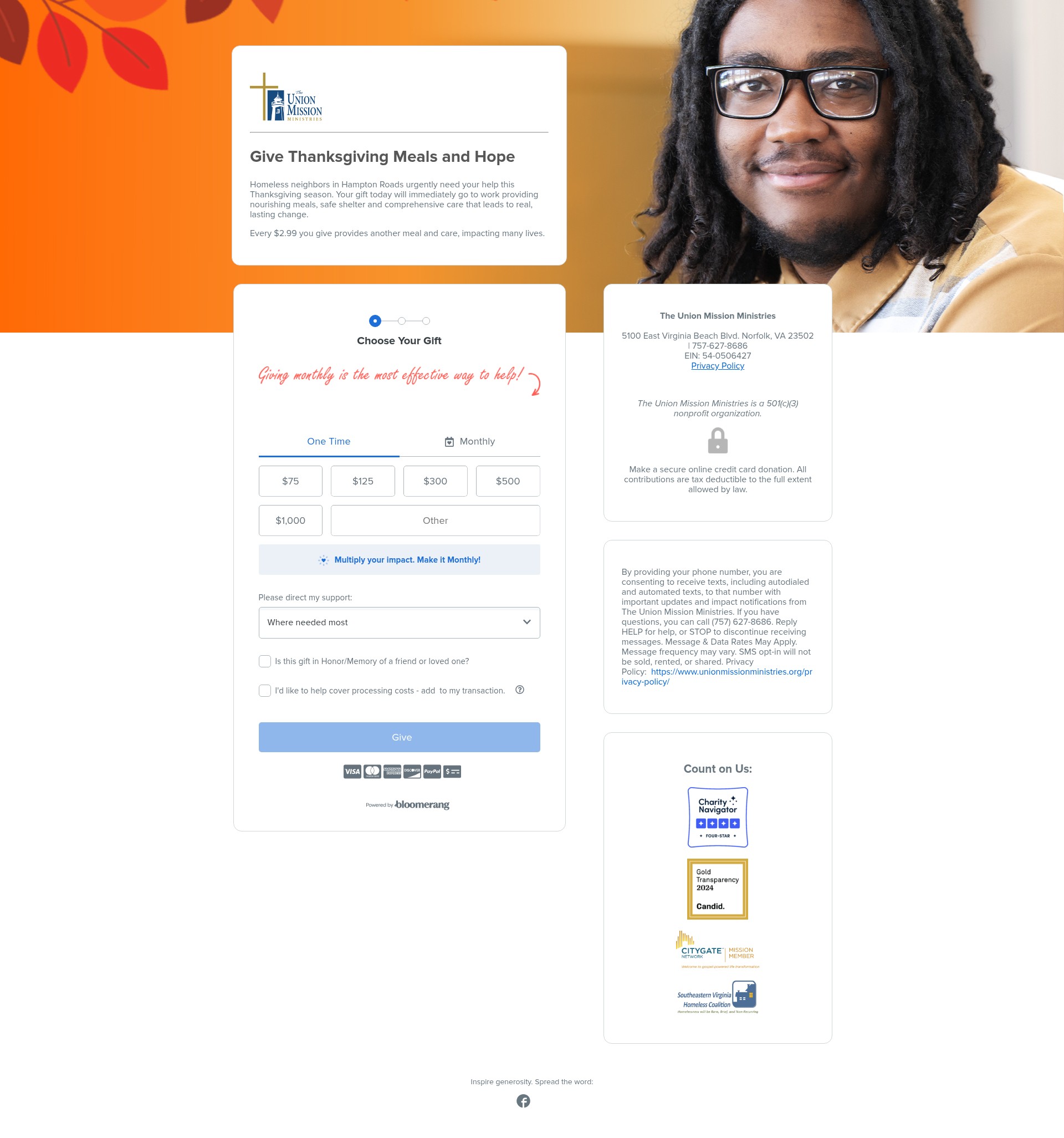 Landing Page