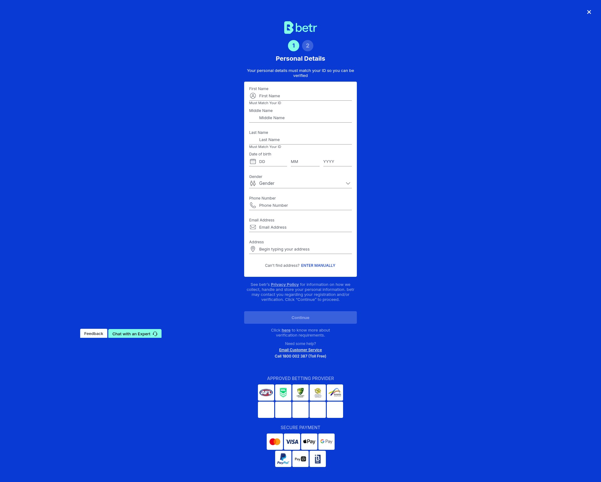 Landing Page