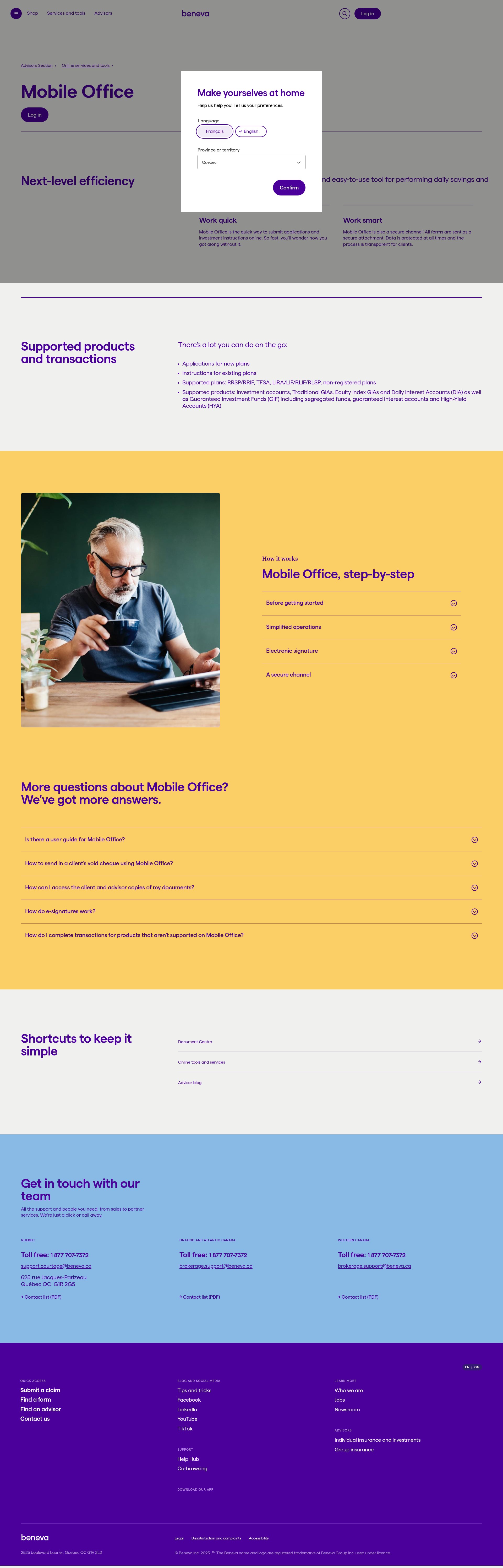 Landing Page