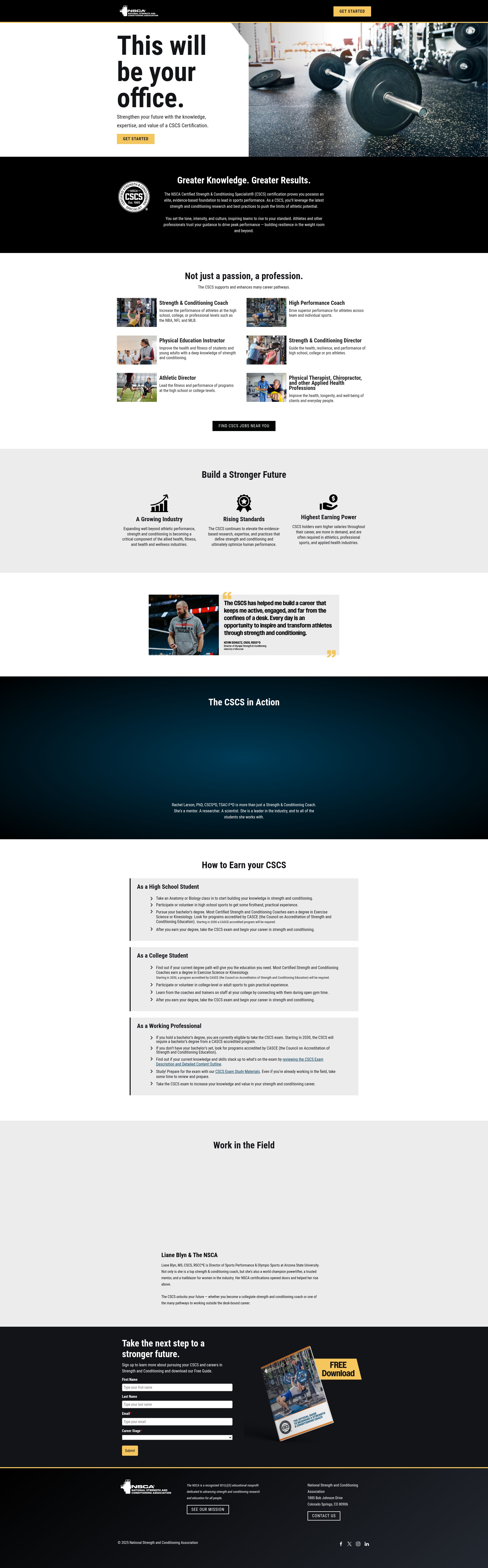 Landing Page