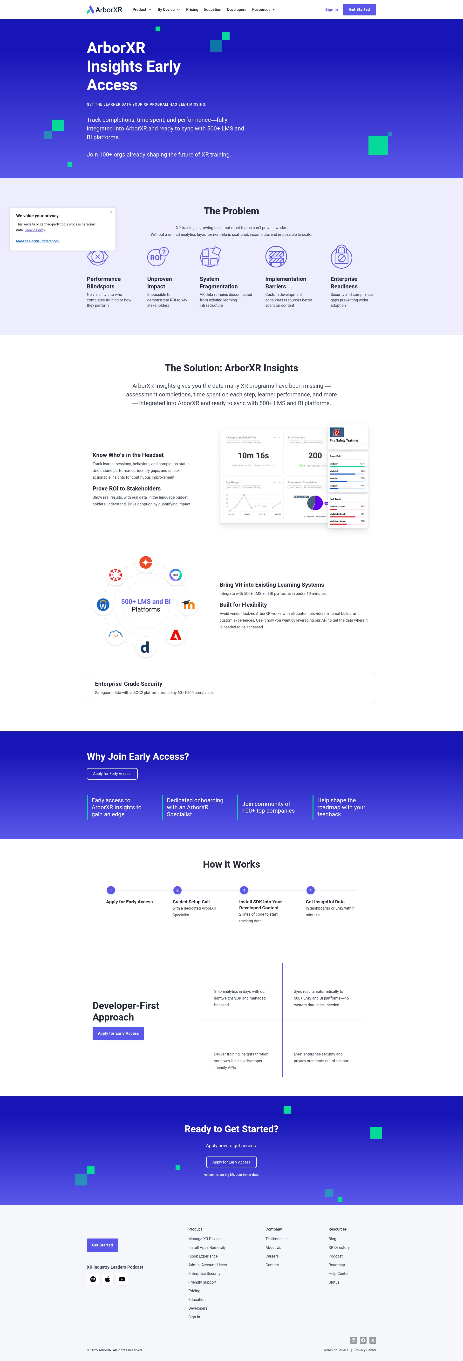 Landing Page