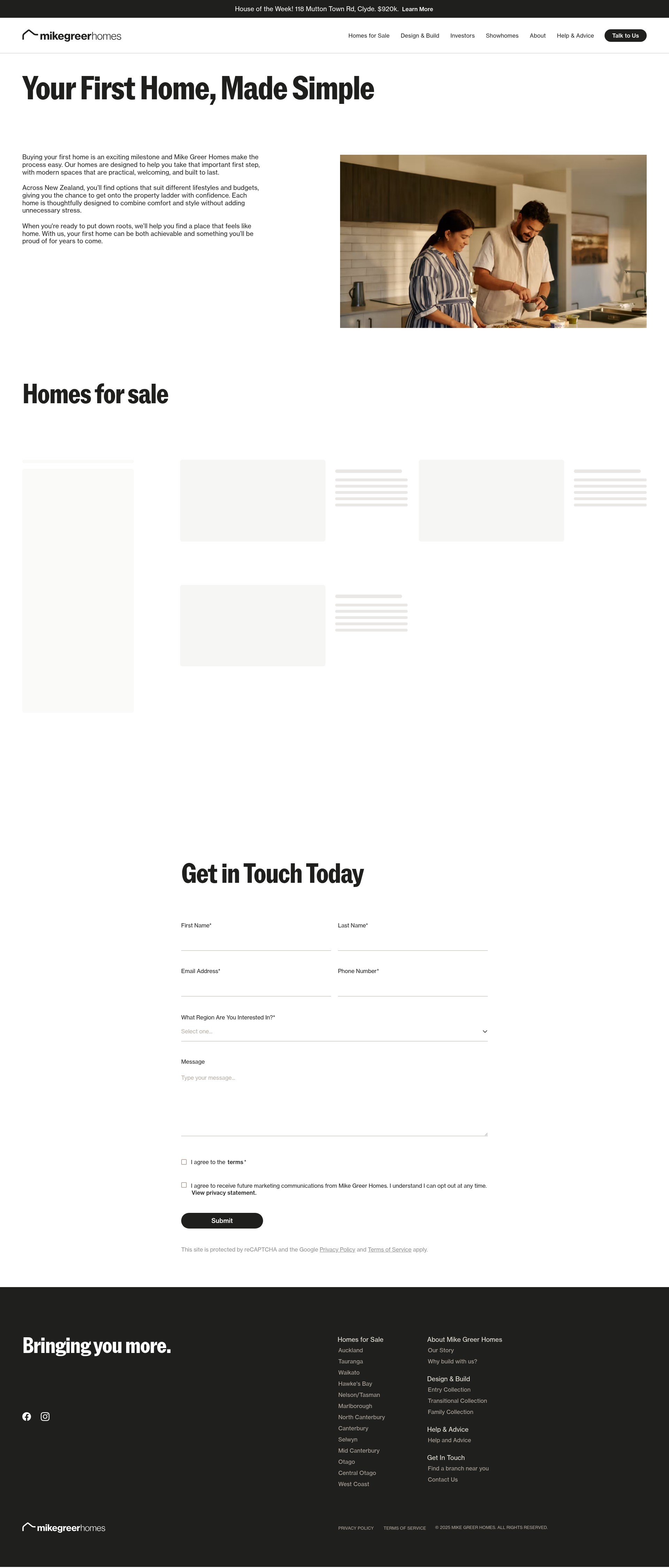 Landing Page