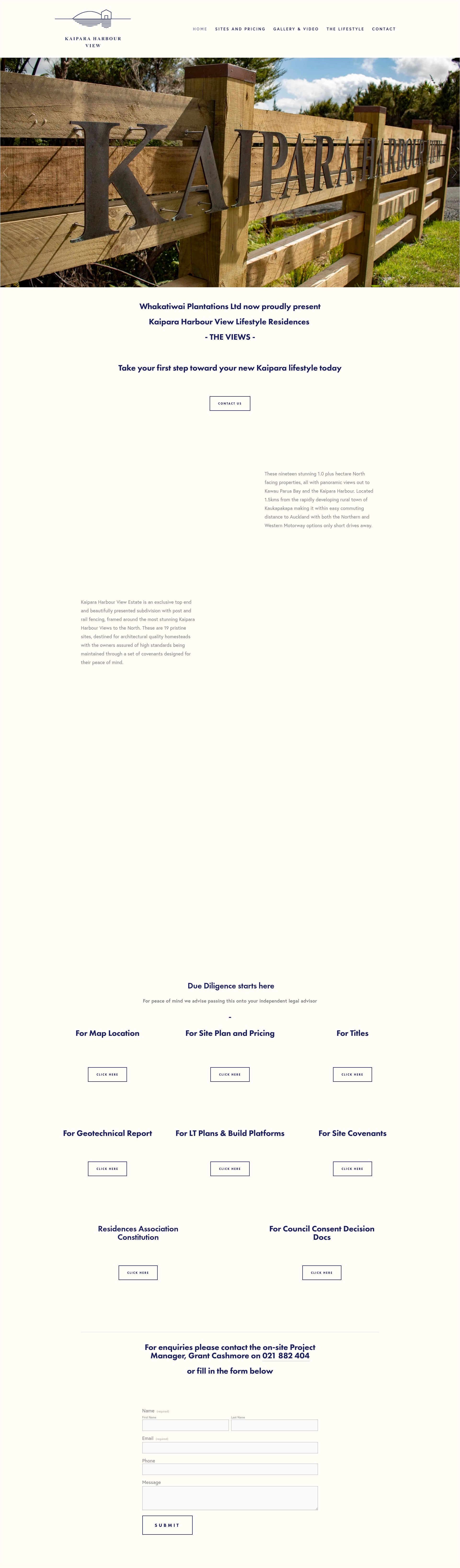 Landing Page