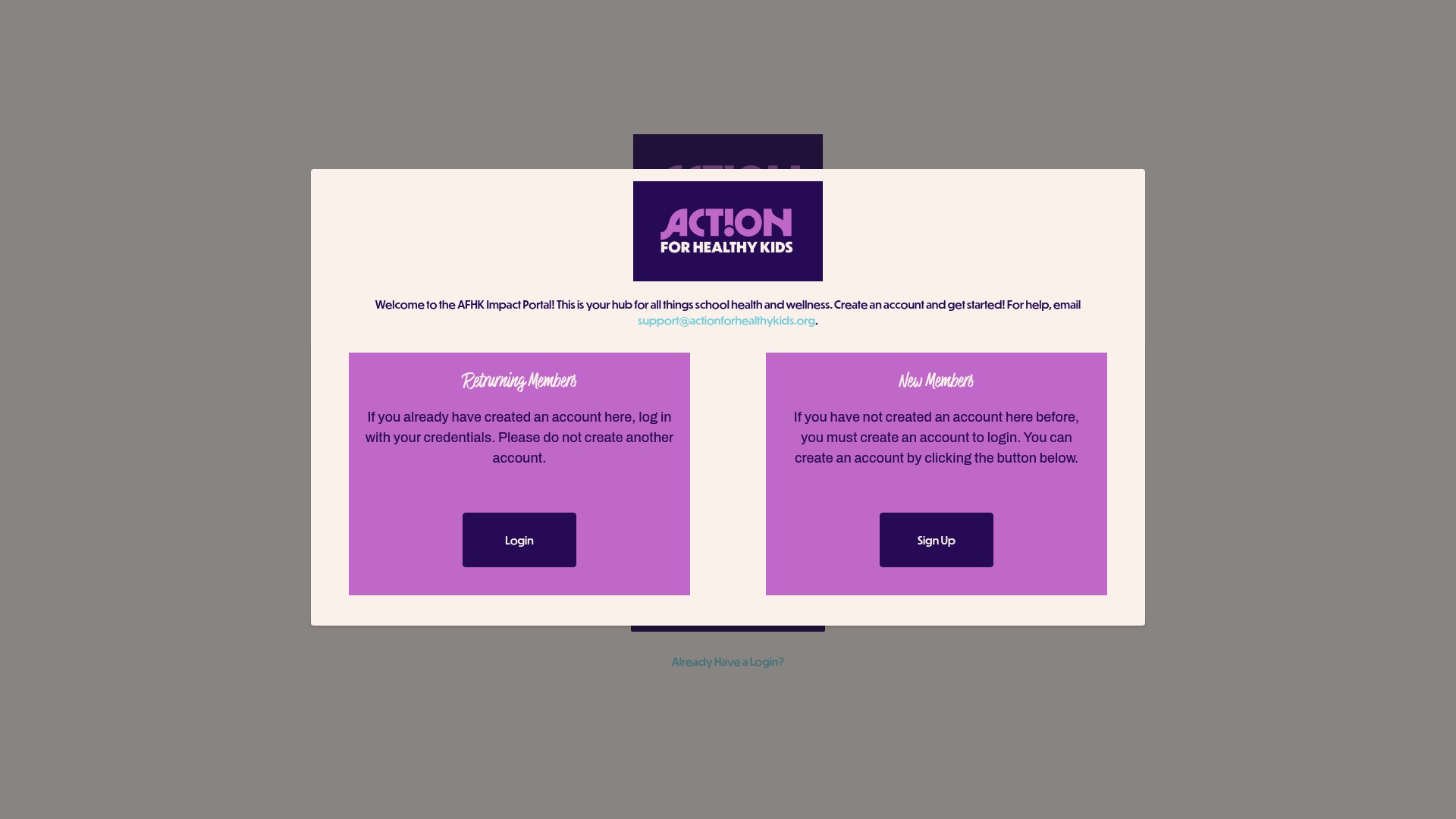 Landing Page