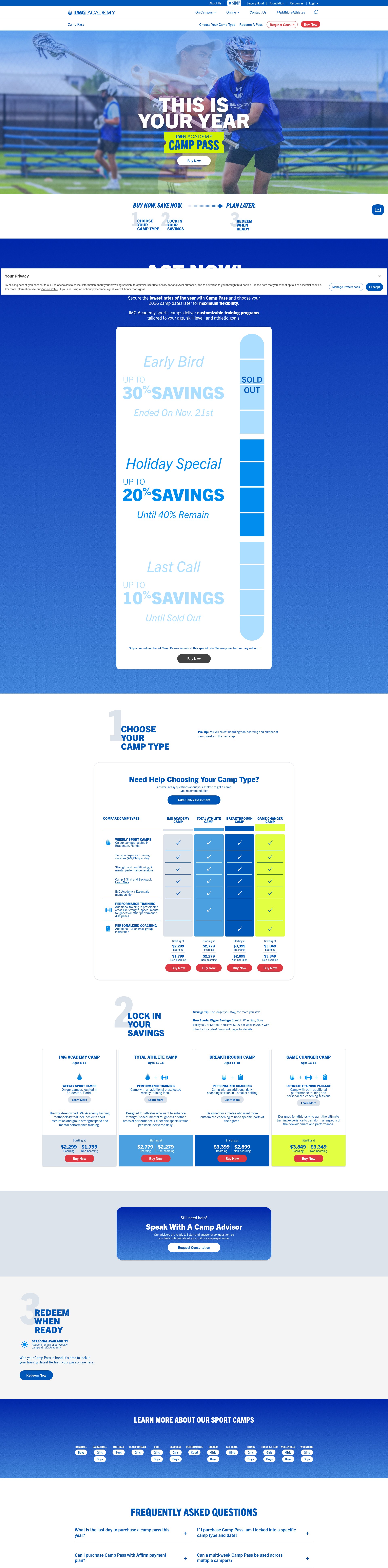 Landing Page