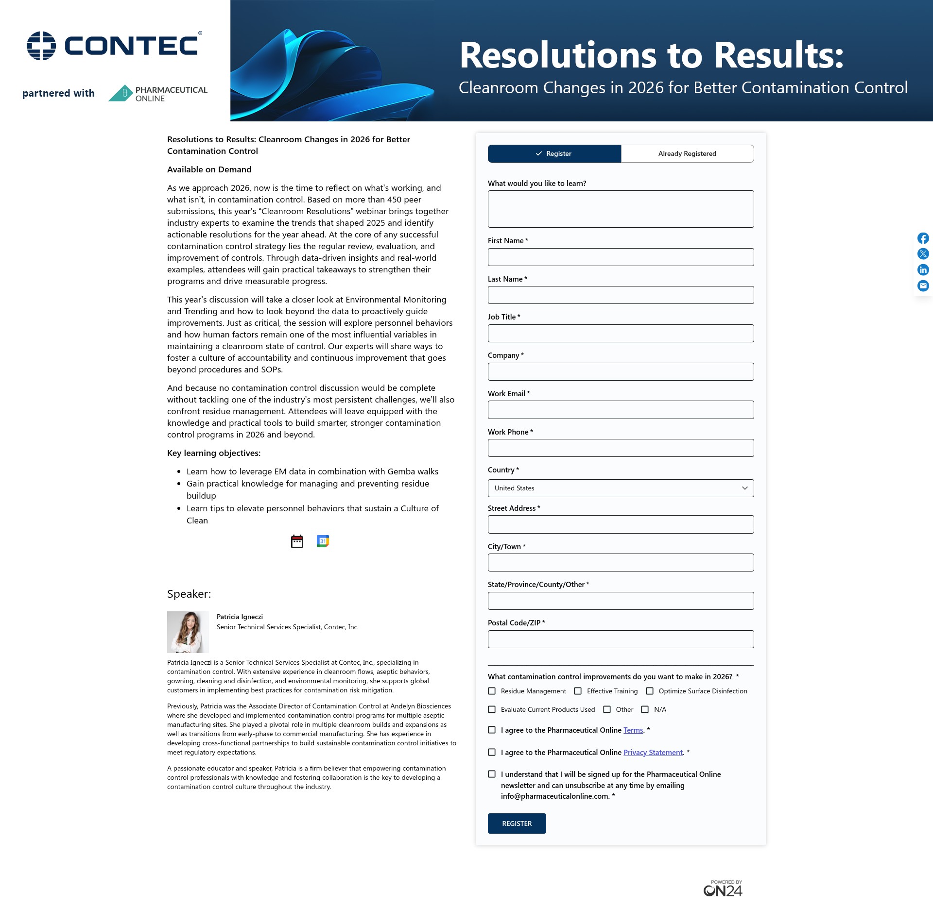Landing Page
