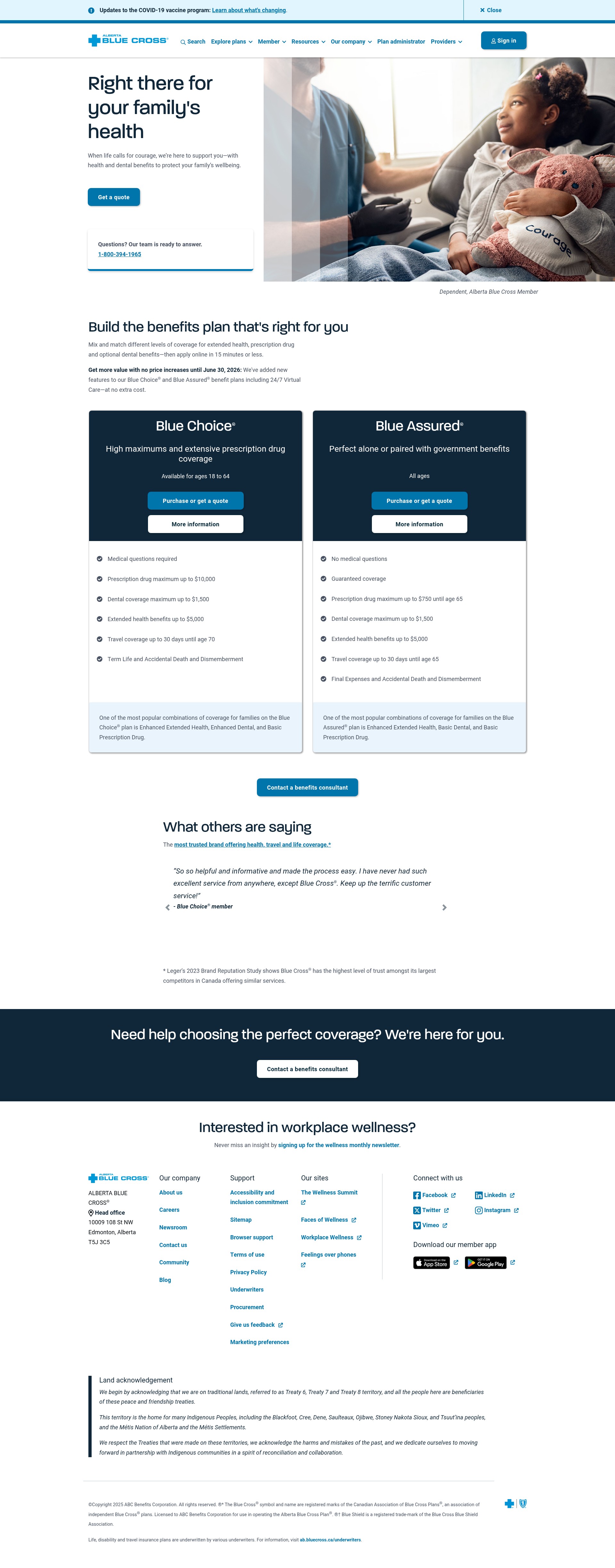 Landing Page
