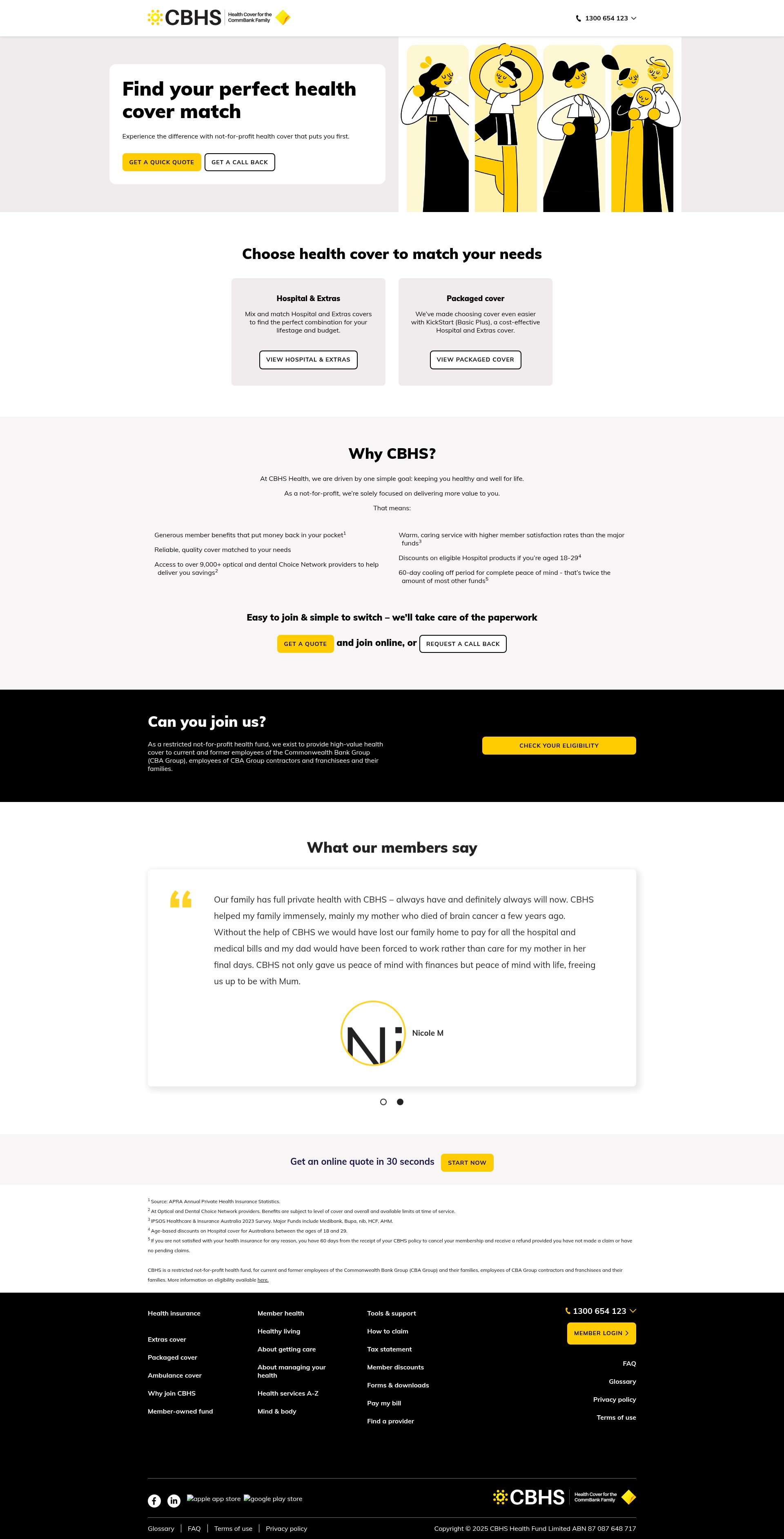 Landing Page
