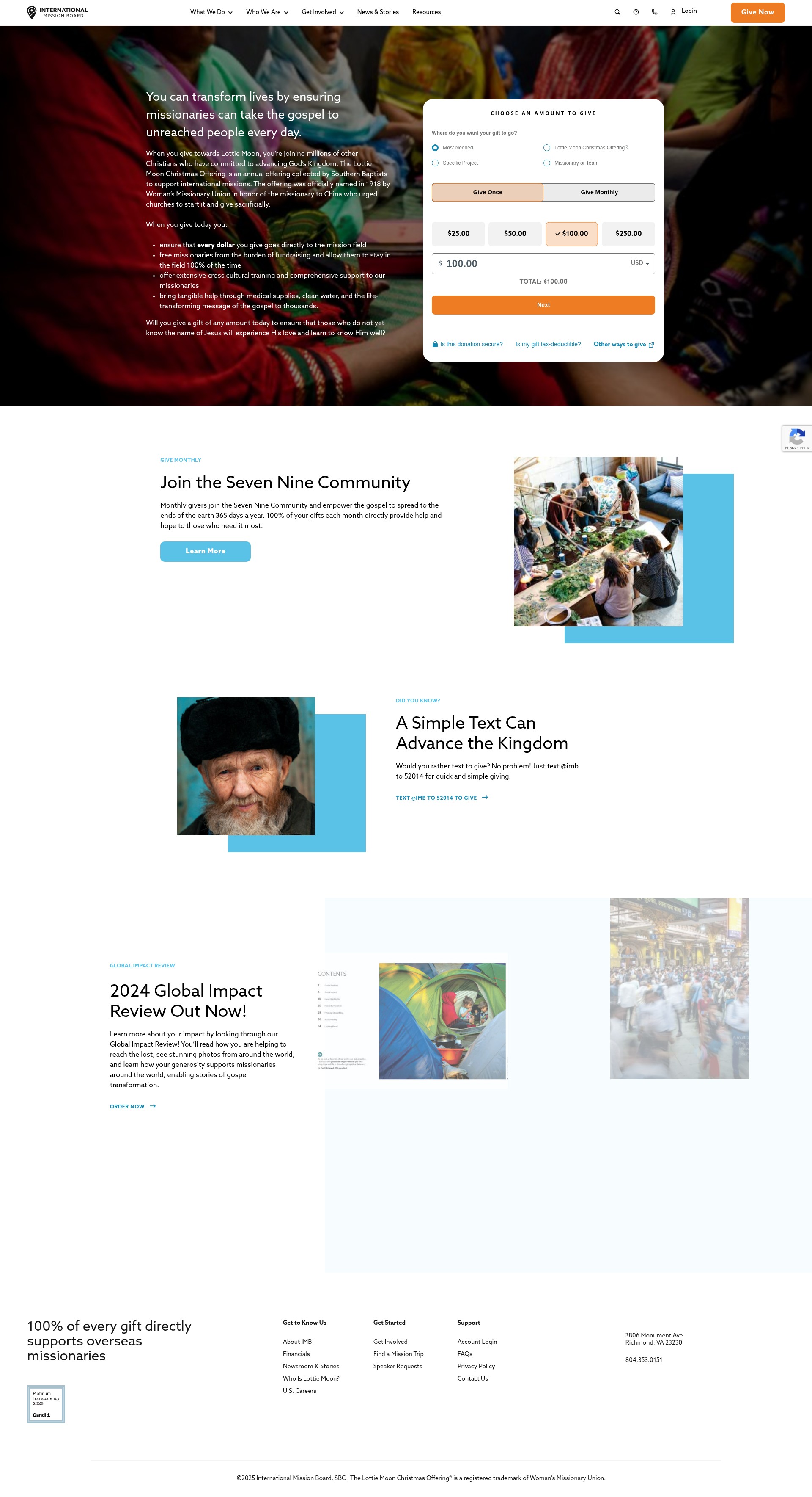 Landing Page