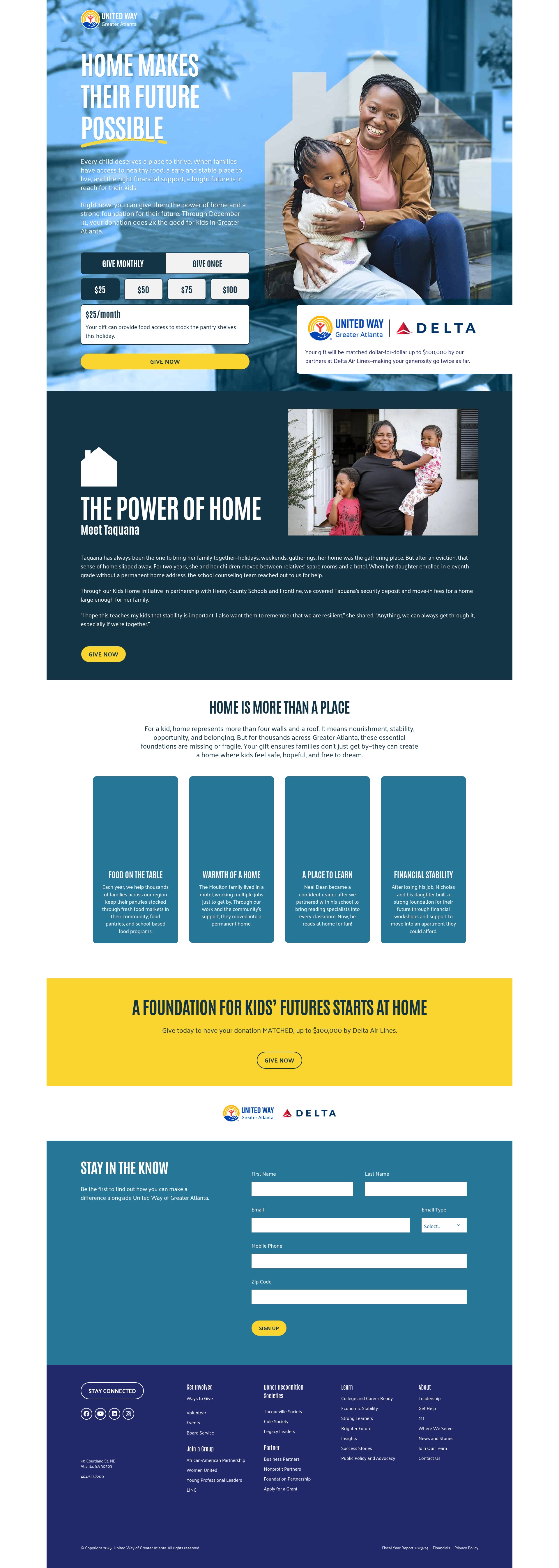 Landing Page
