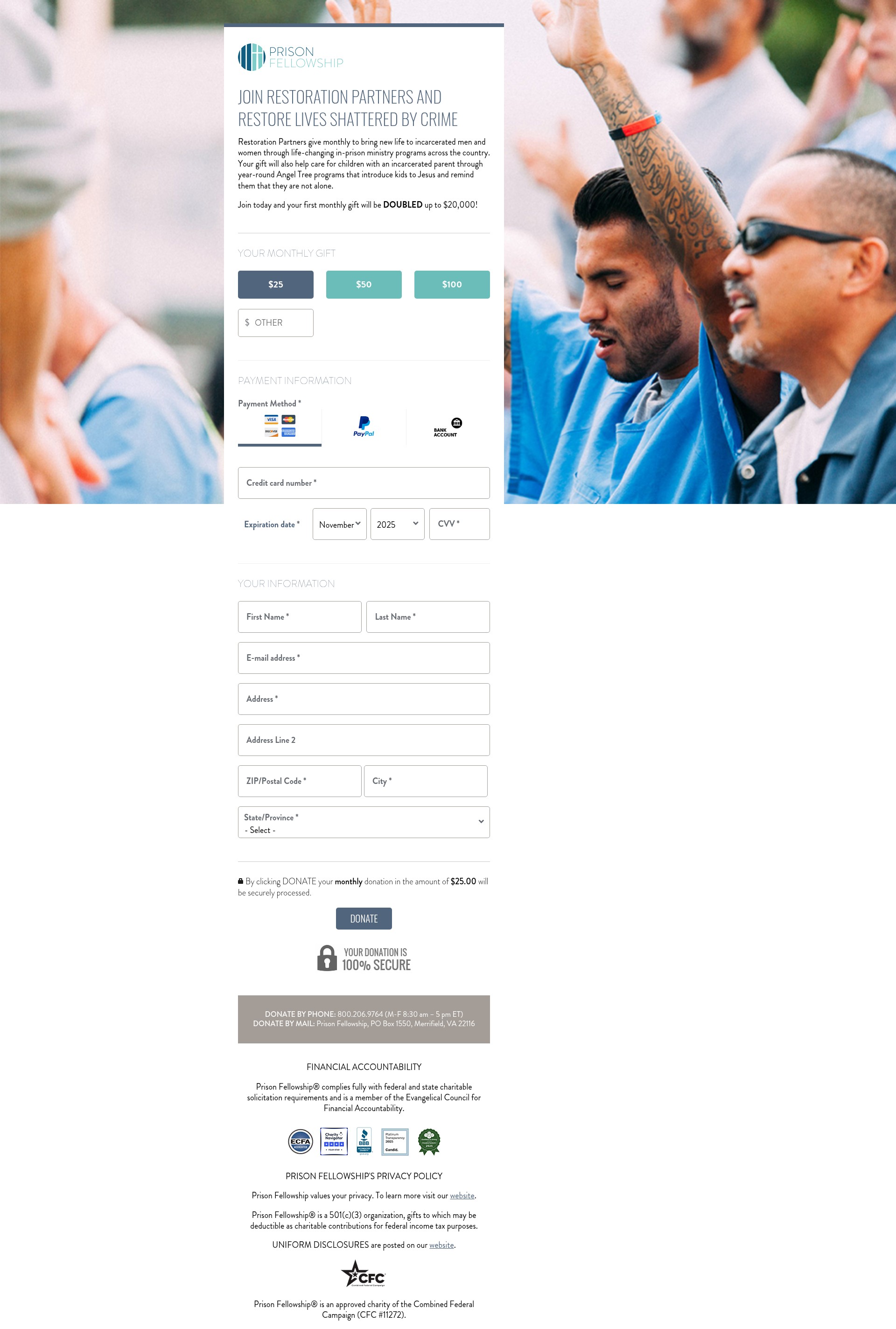 Landing Page