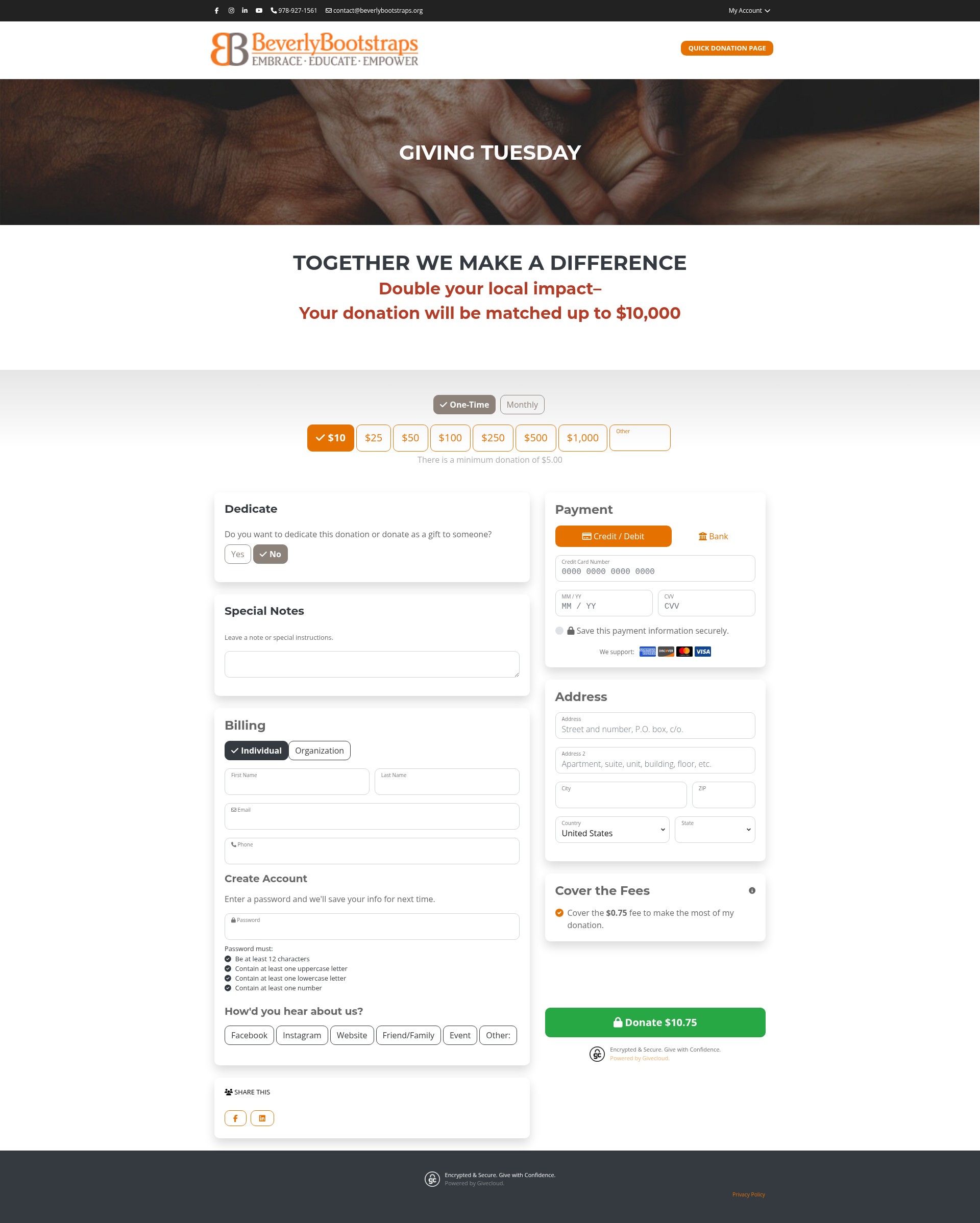 Landing Page