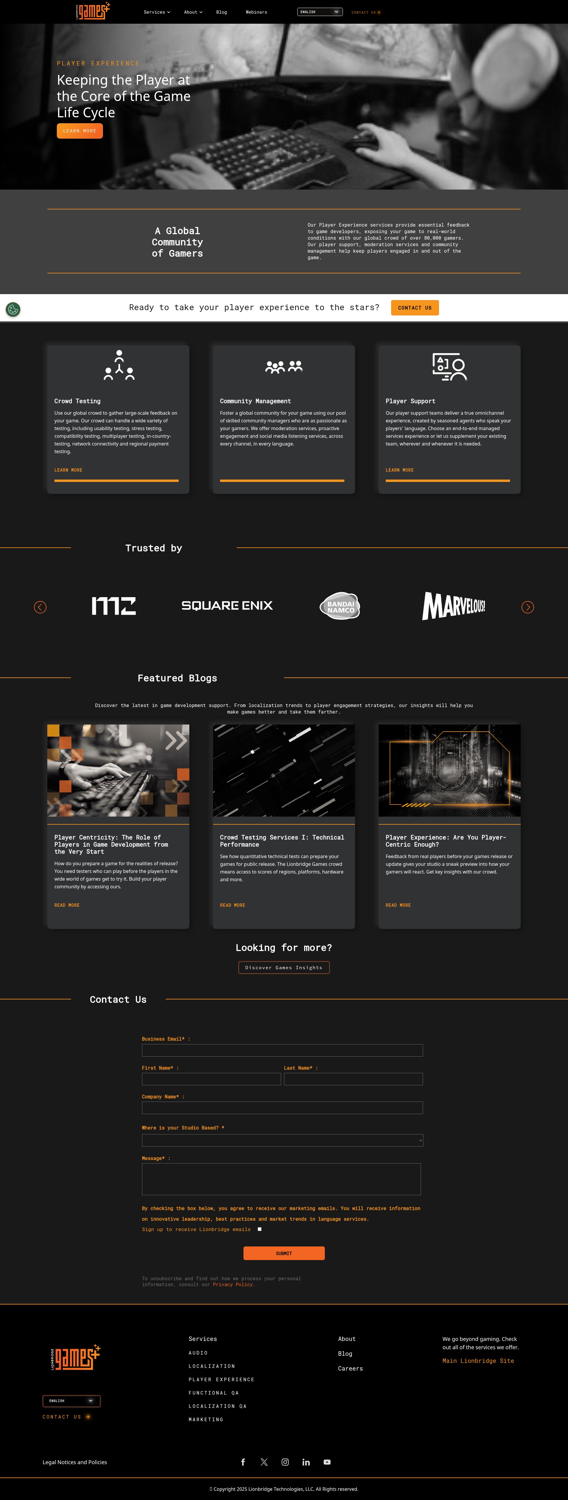 Landing Page