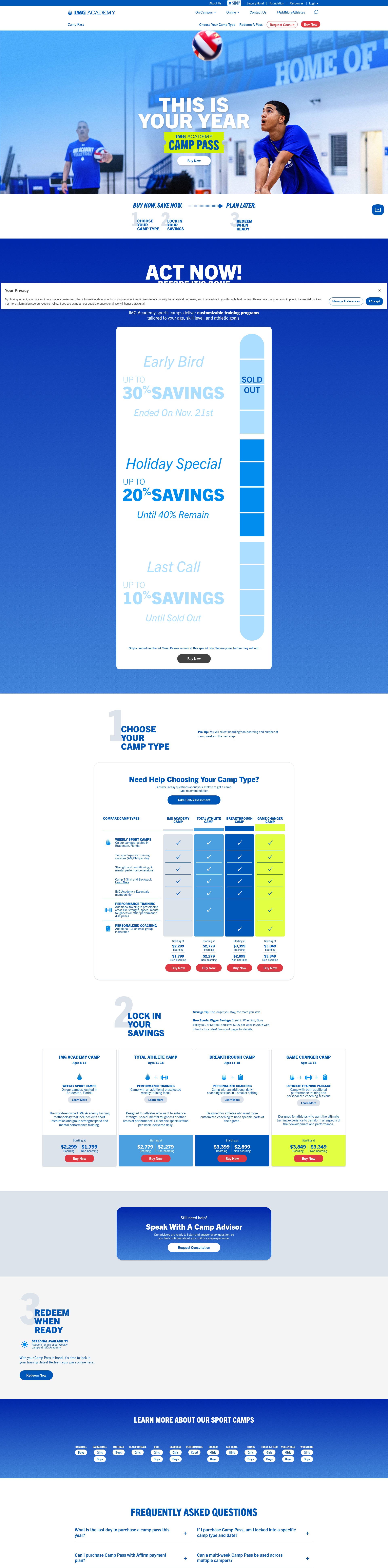 Landing Page