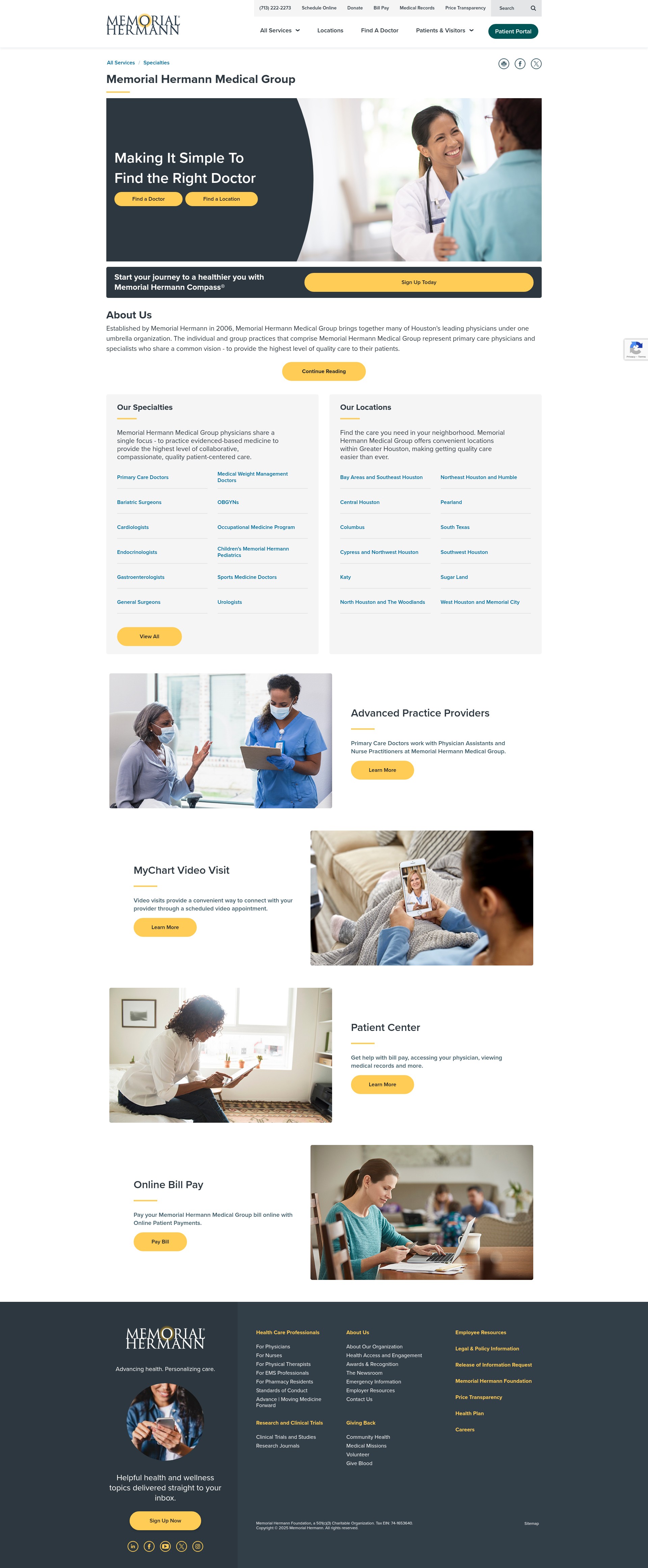 Landing Page