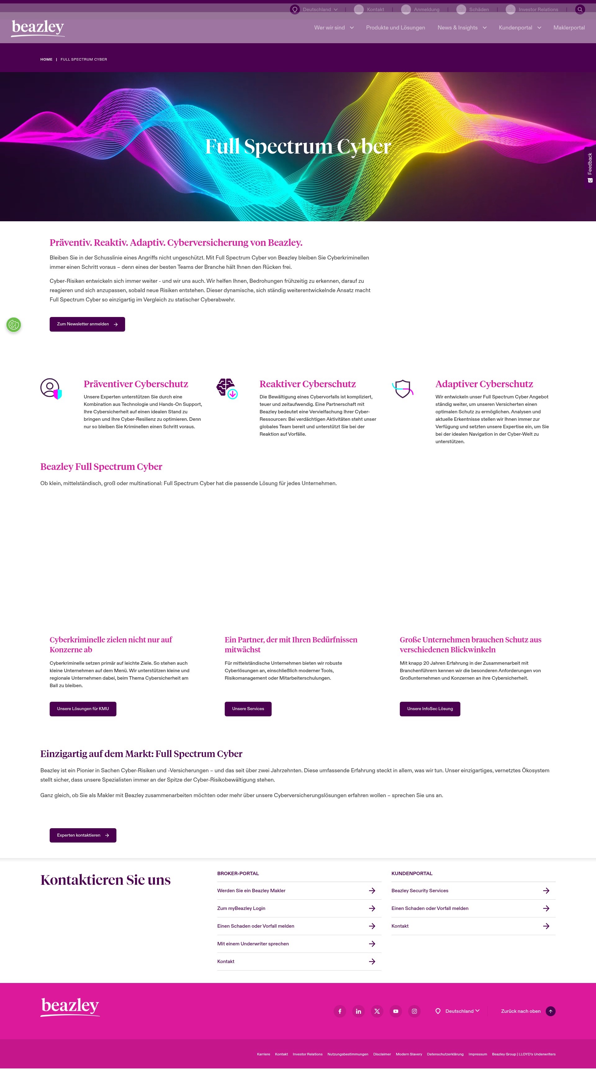 Landing Page