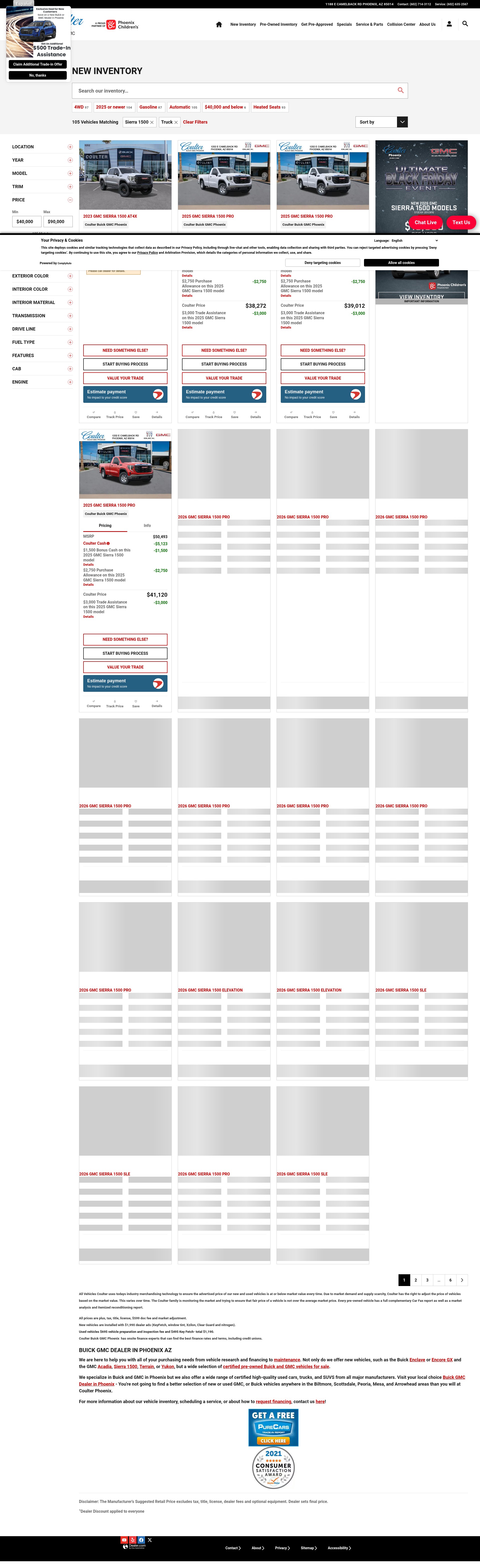 Landing Page