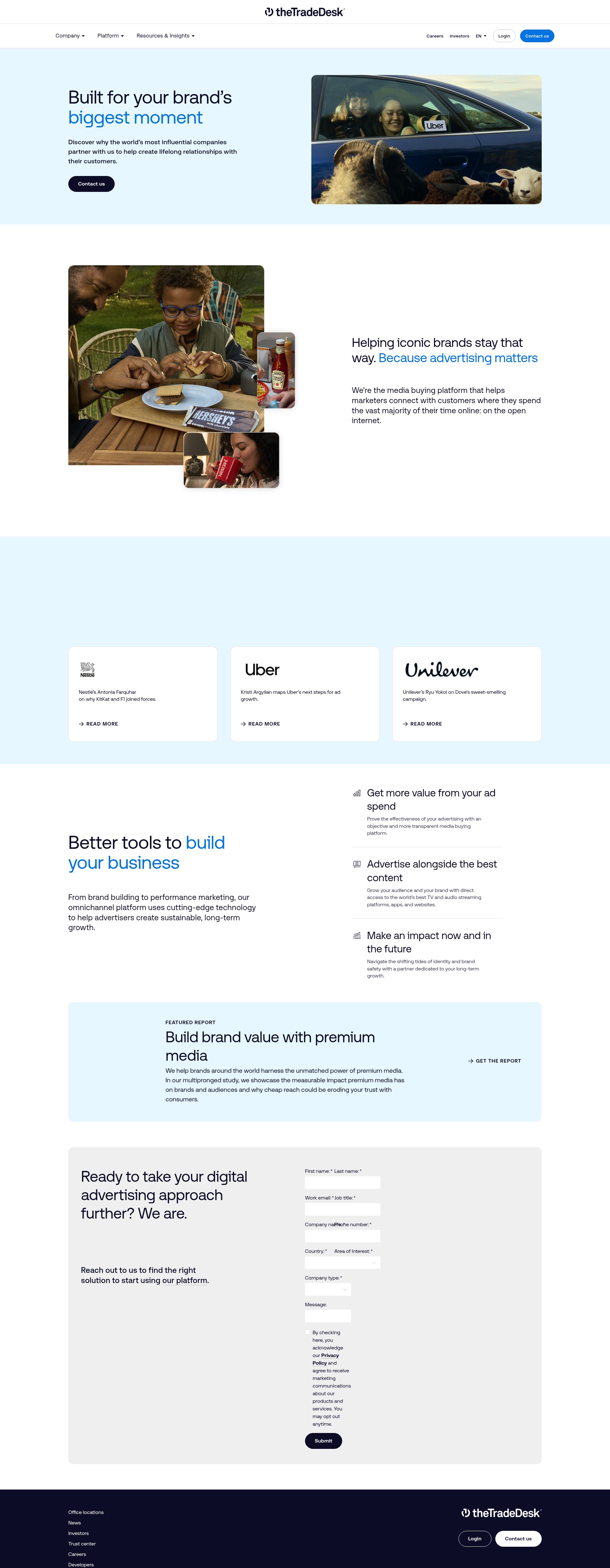 Landing Page