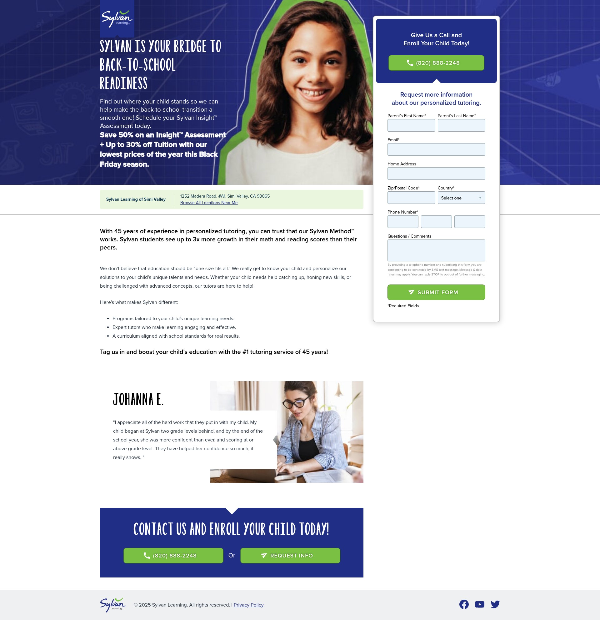 Landing Page