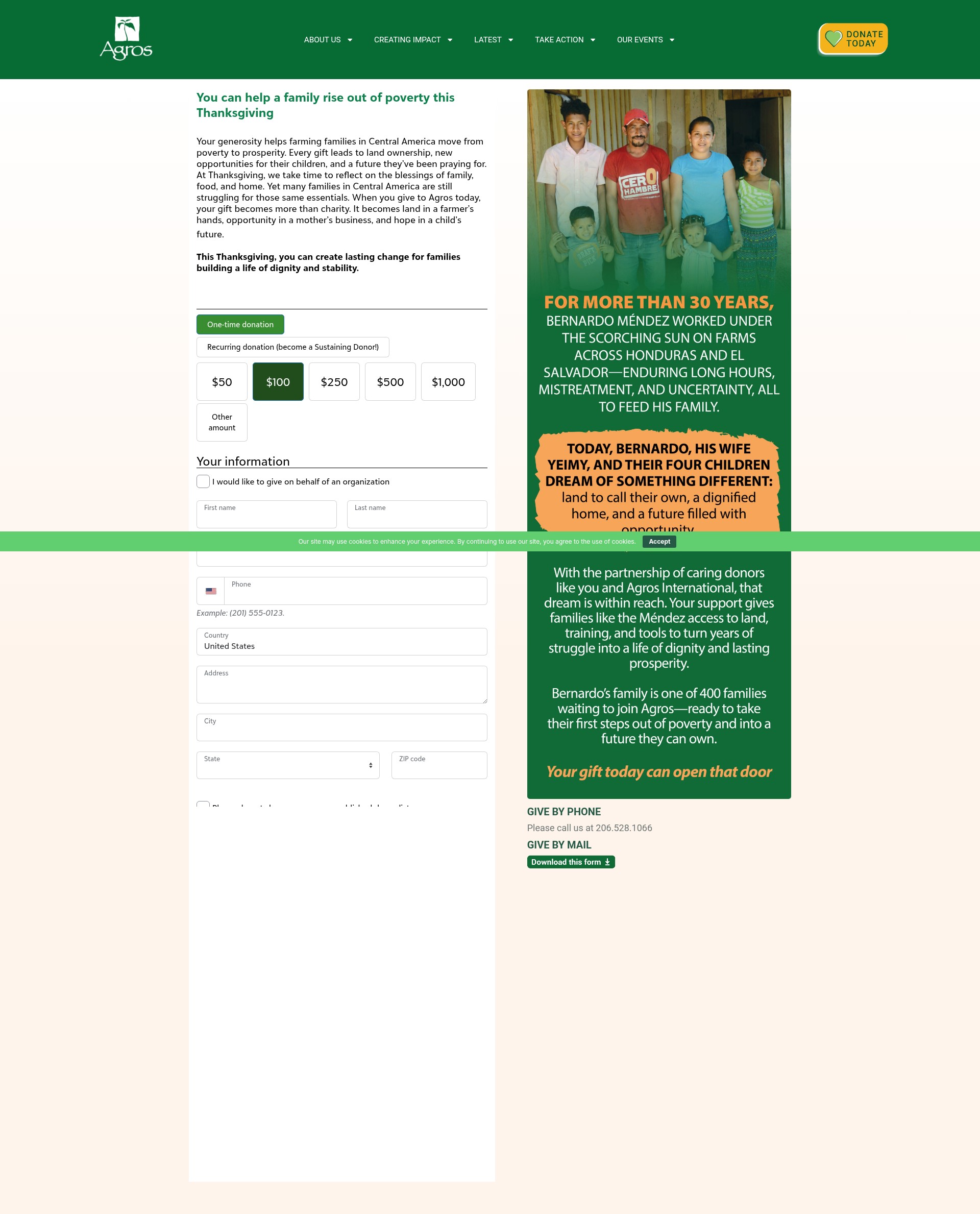 Landing Page