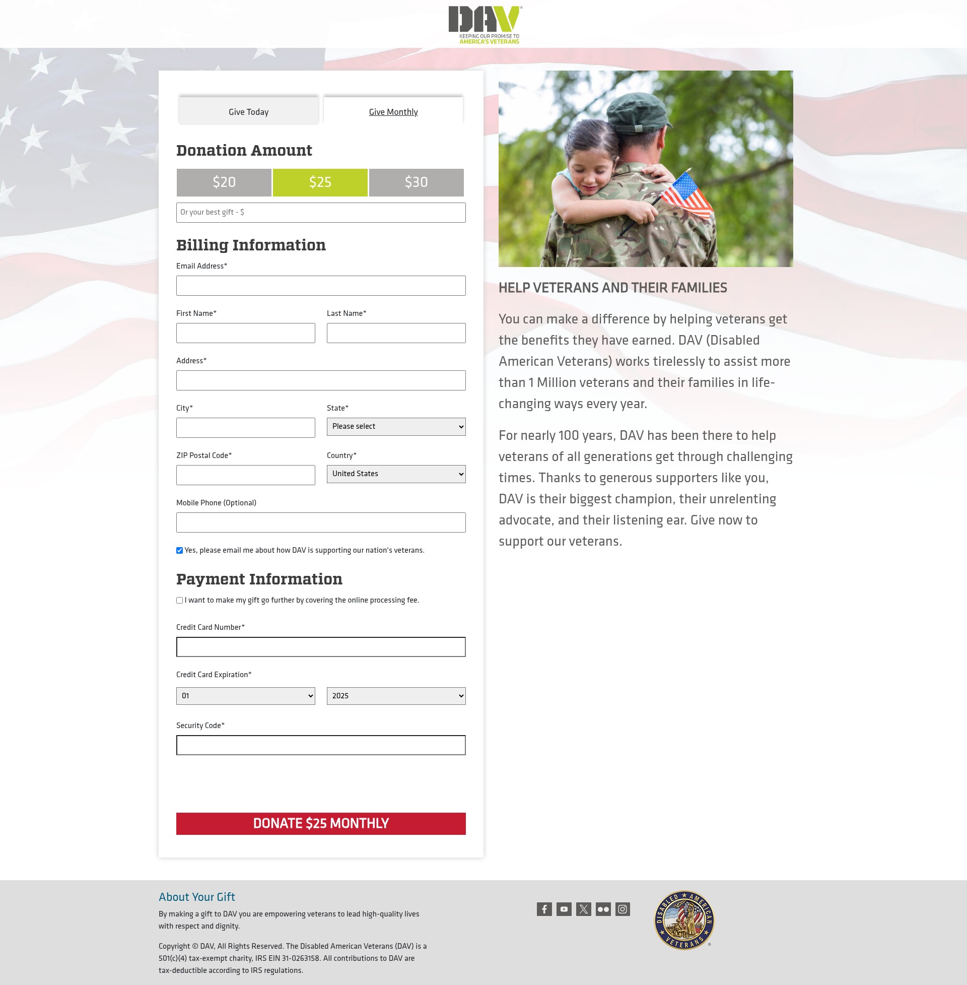 Landing Page