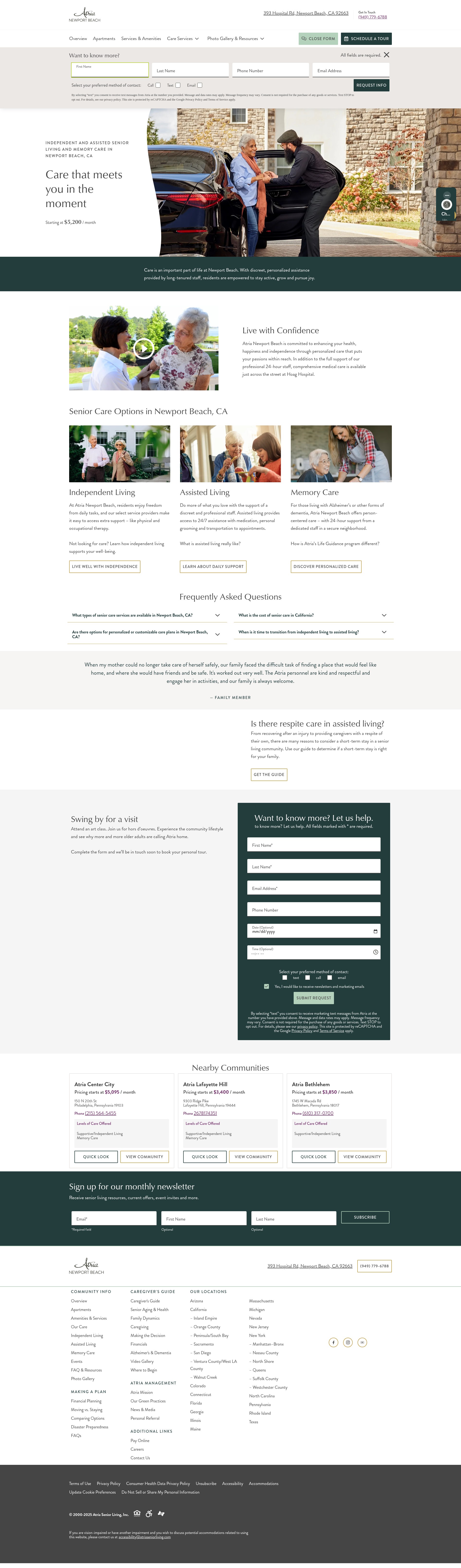 Landing Page