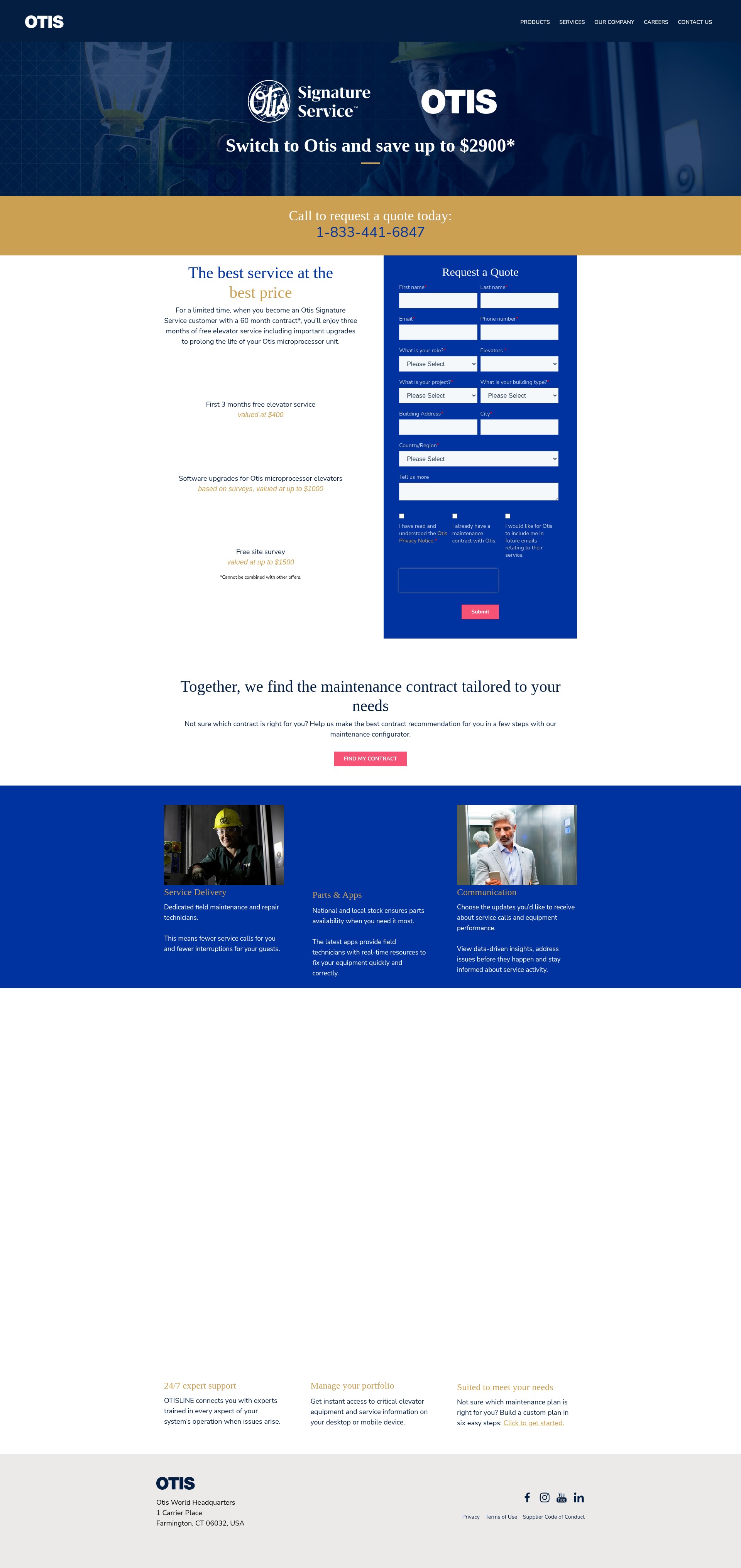 Landing Page