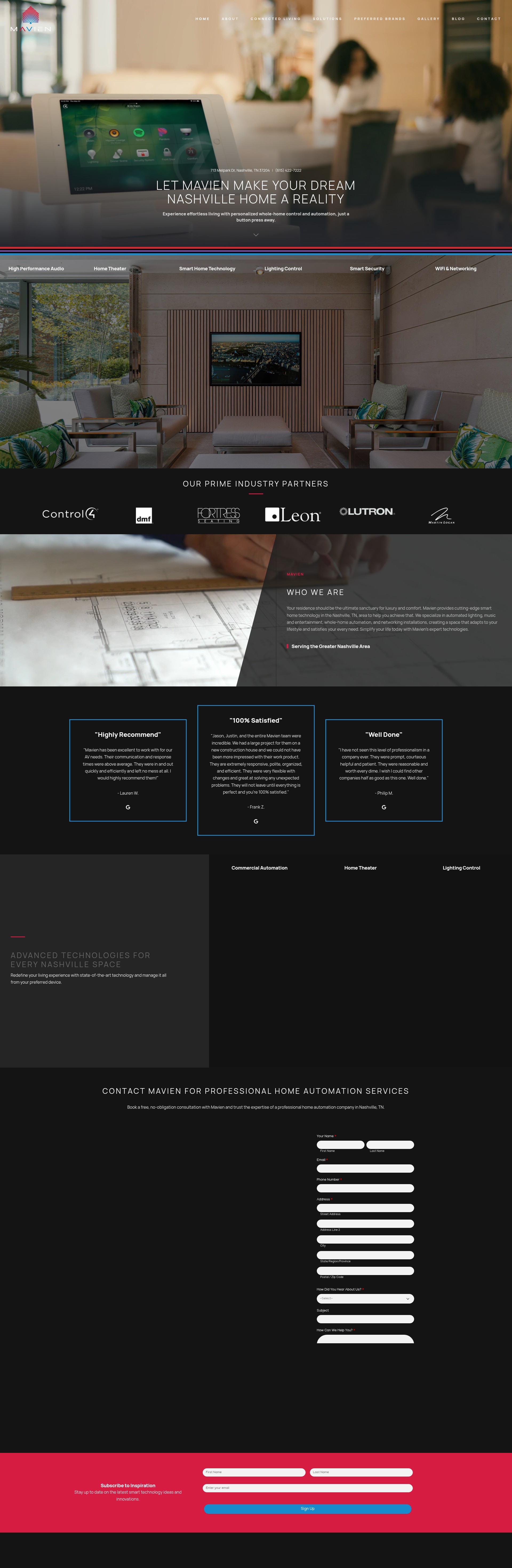 Landing Page