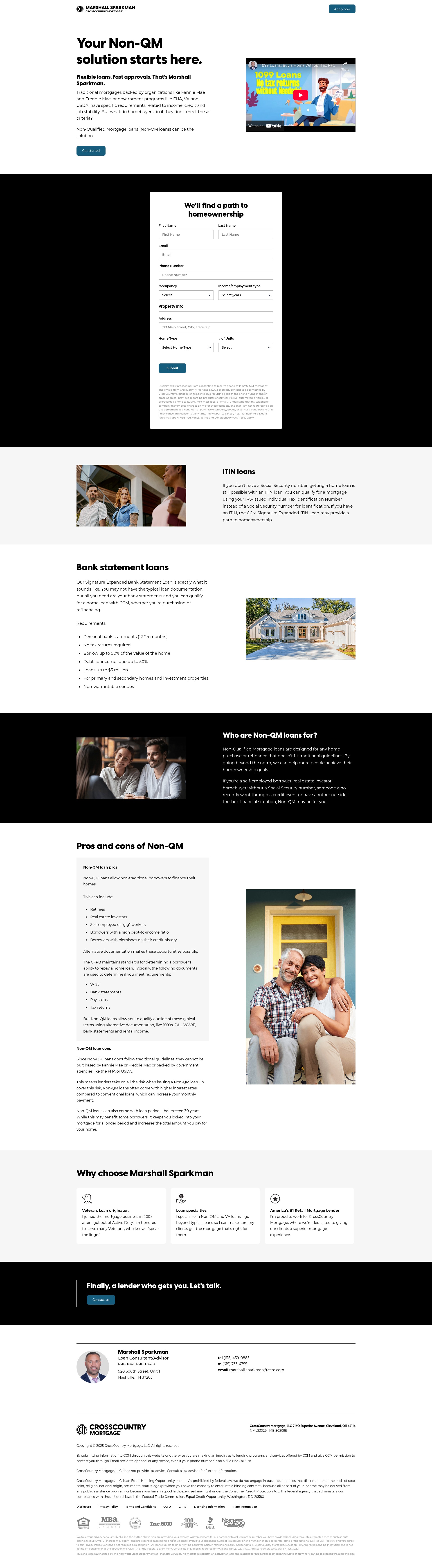 Landing Page