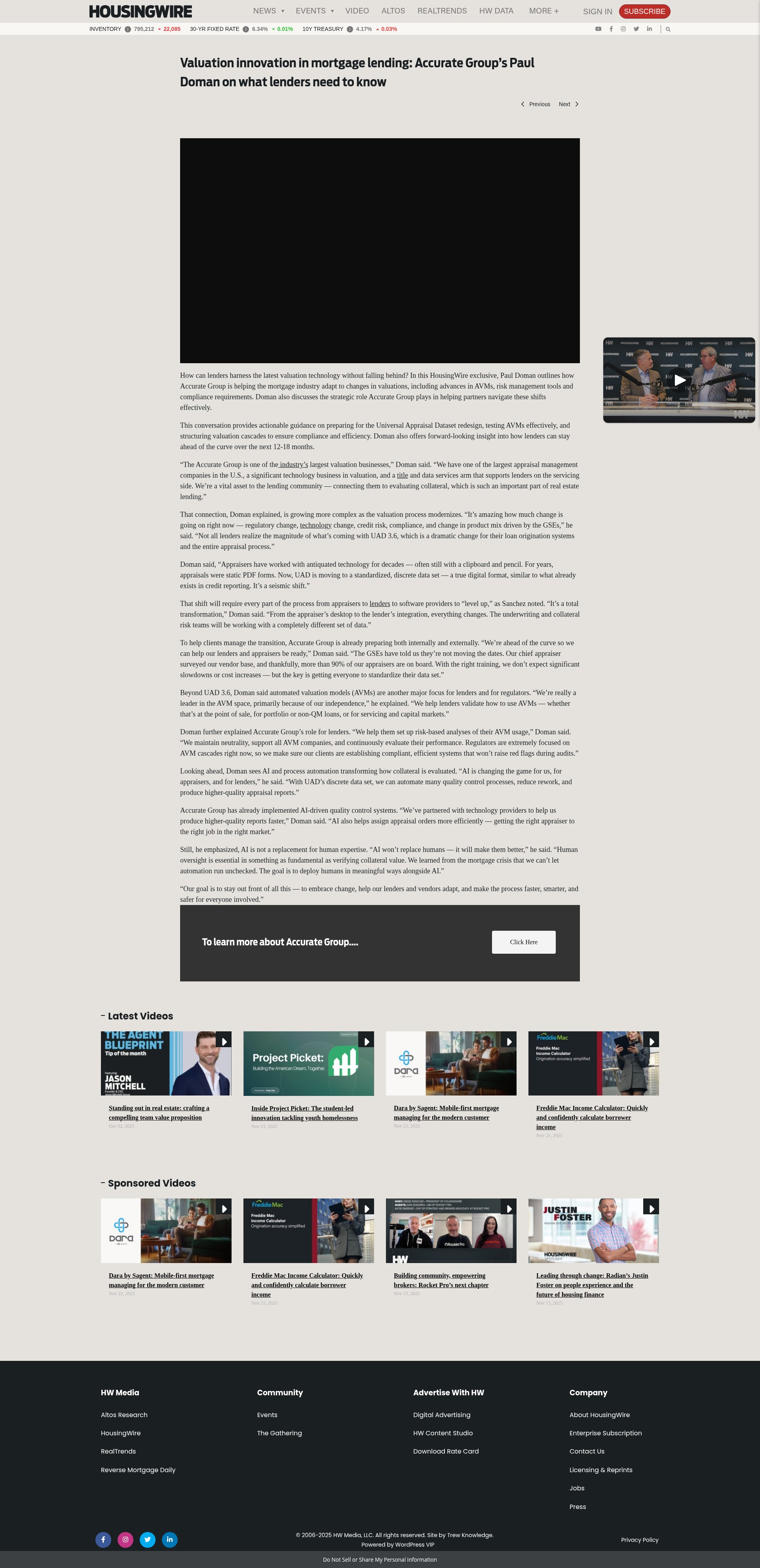 Landing Page