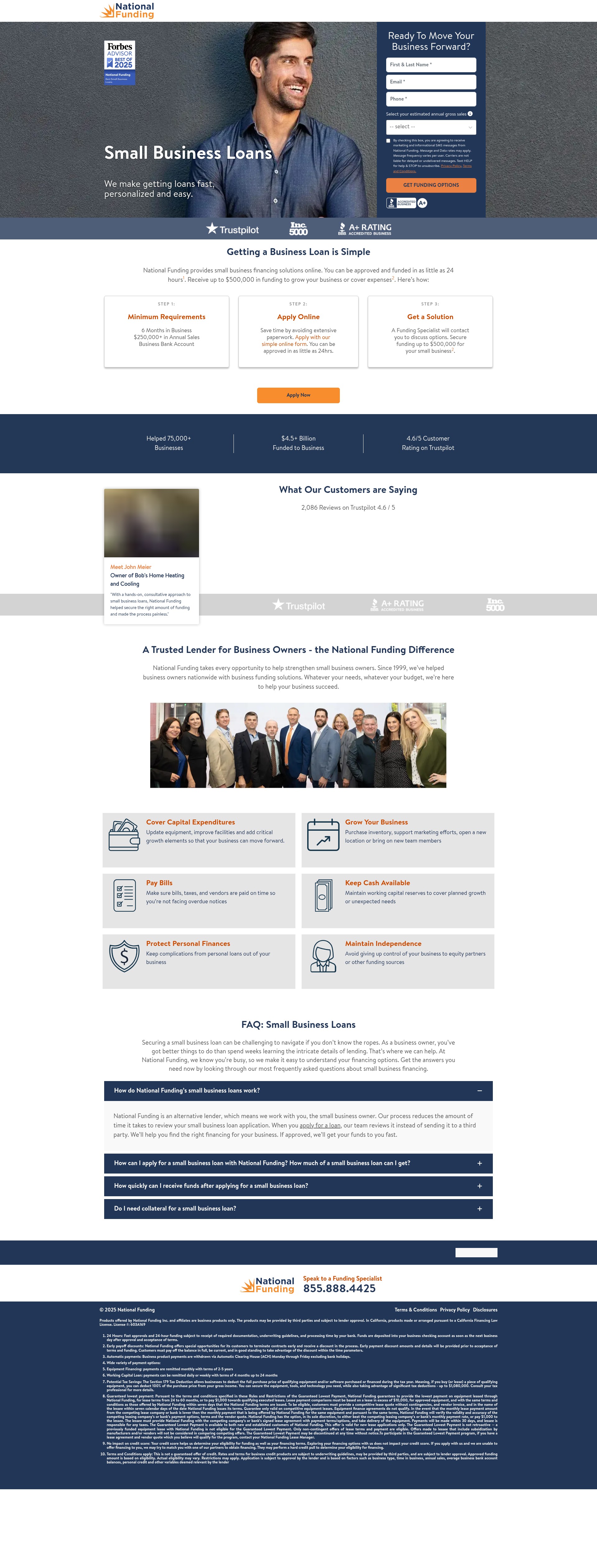 Landing Page
