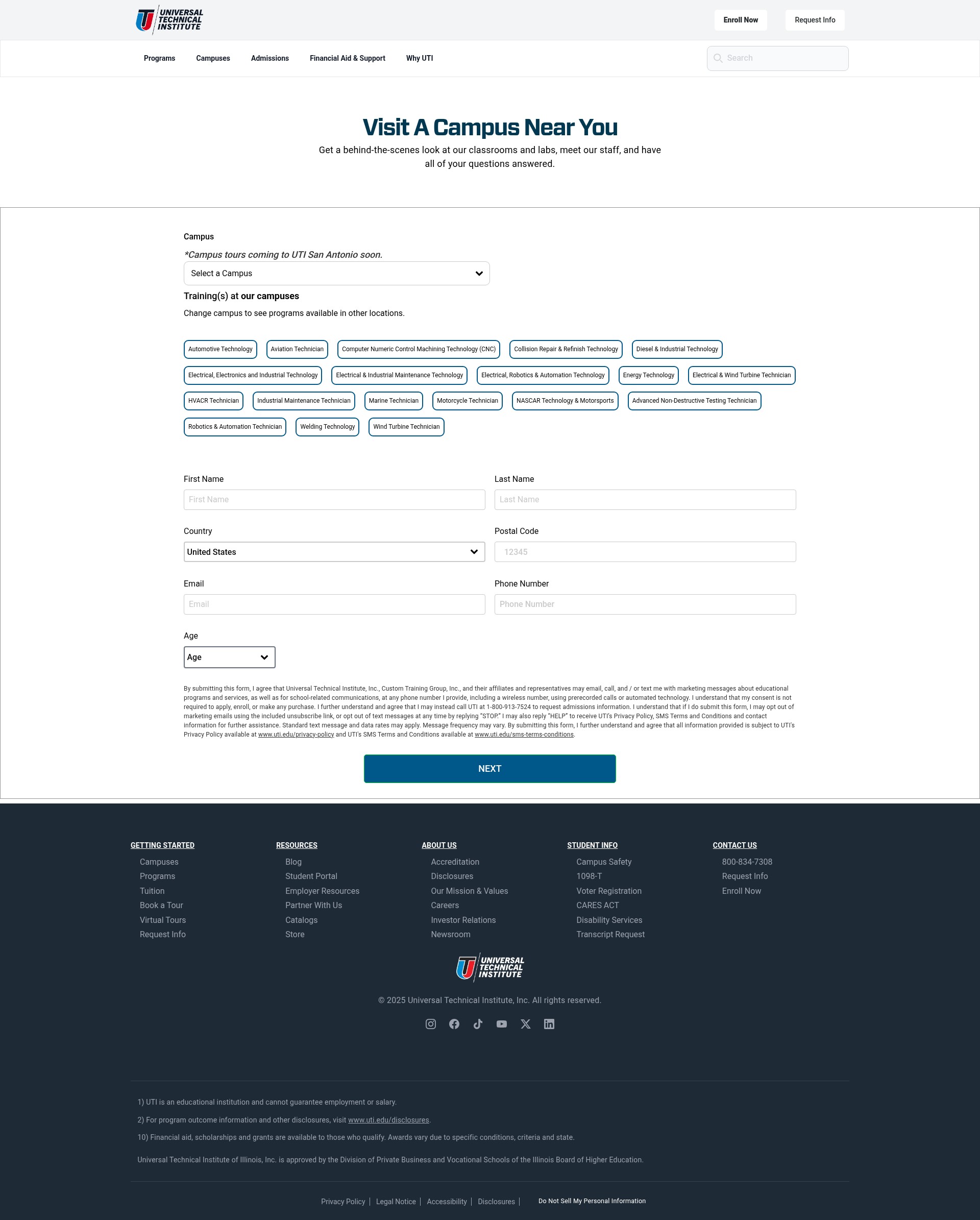 Landing Page