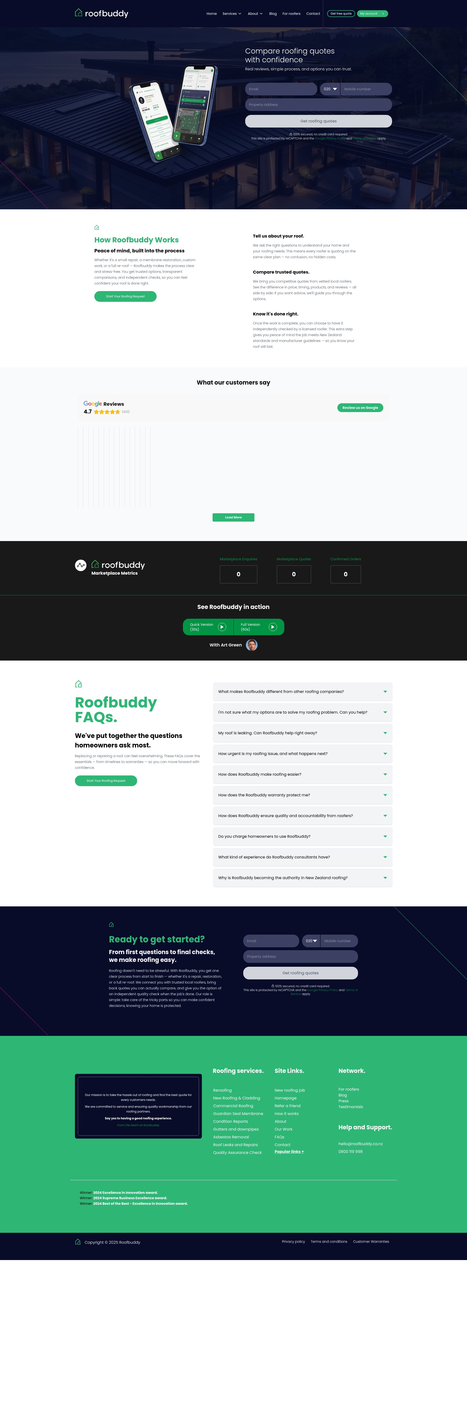 Landing Page