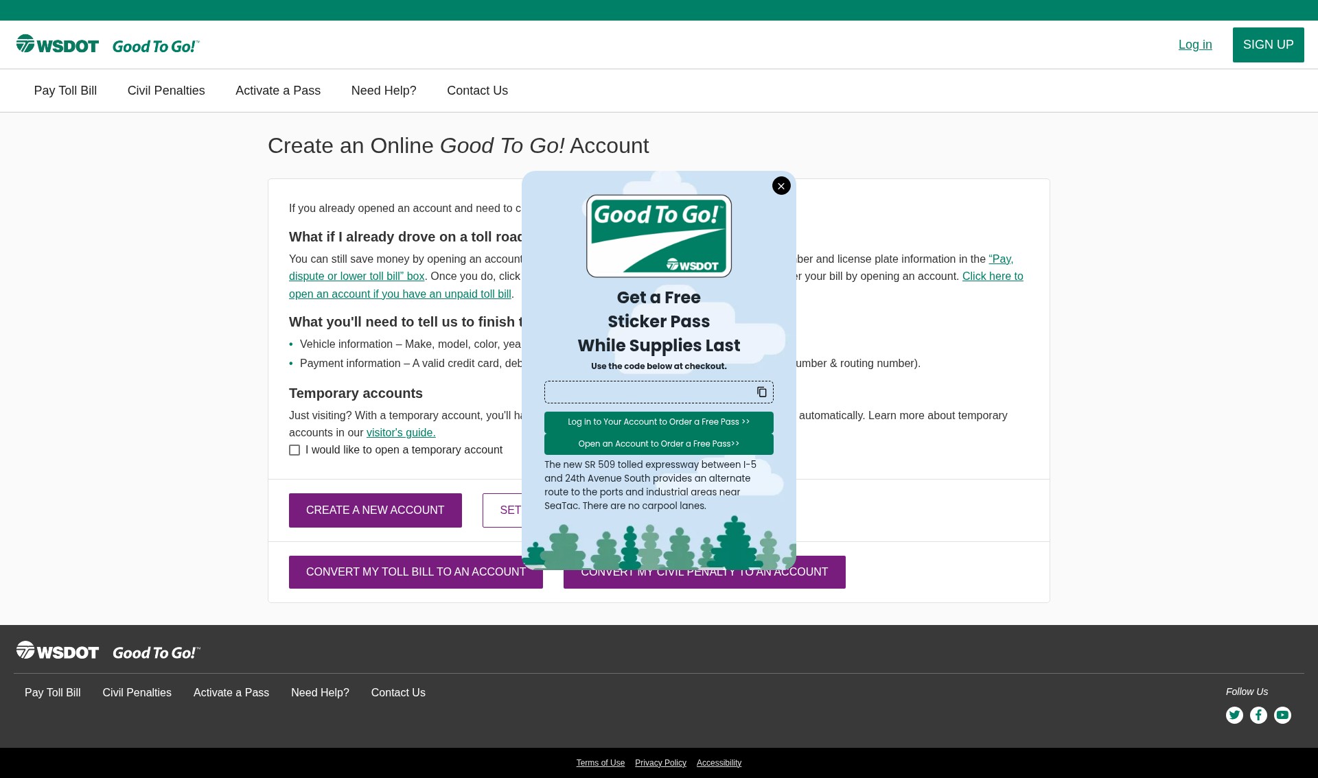 Landing Page